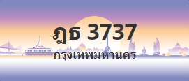 ป้ายประมูล ฎธ 3737