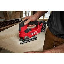 MILWAUKEE M18 FJS-502X จิ๊กซอว์ไร้สาย 18V พร้อมเครื่องชาร์จและแบต 18V@5.0AH x 2 ก้อน กล่องพลาสติก