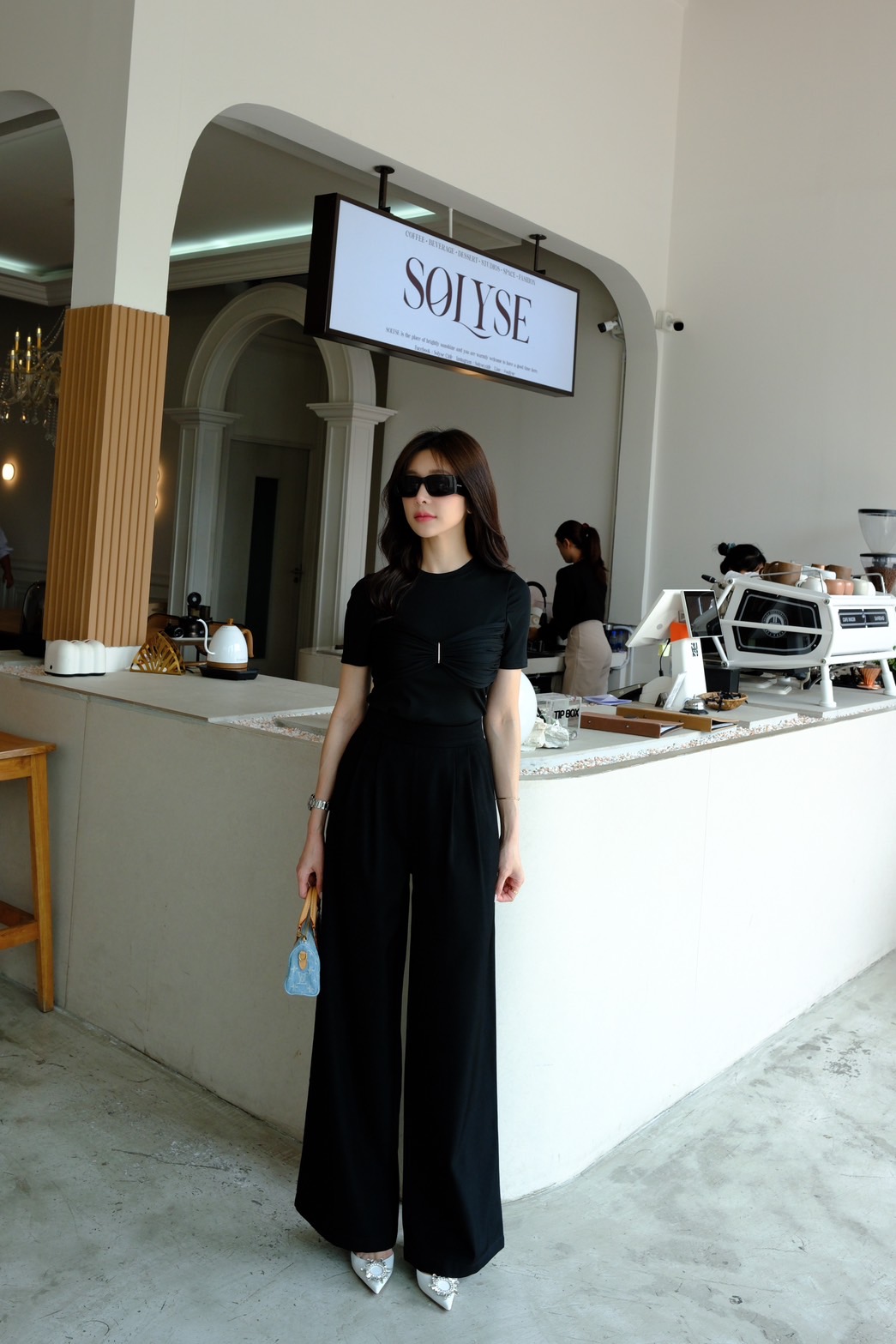 Kelly set เซ็ตเสื้อ+กางเกง งานเสื้อผ้านิ่มยืดพรีเมี่ยมความหนากำลังดี thitiya