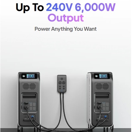 BLUETTI EP500Pro Portable Power Station + PV350 Solar Cell เซทแบตเตอรี่สำรองพกพา พร้อมโซลาร์เซลล์