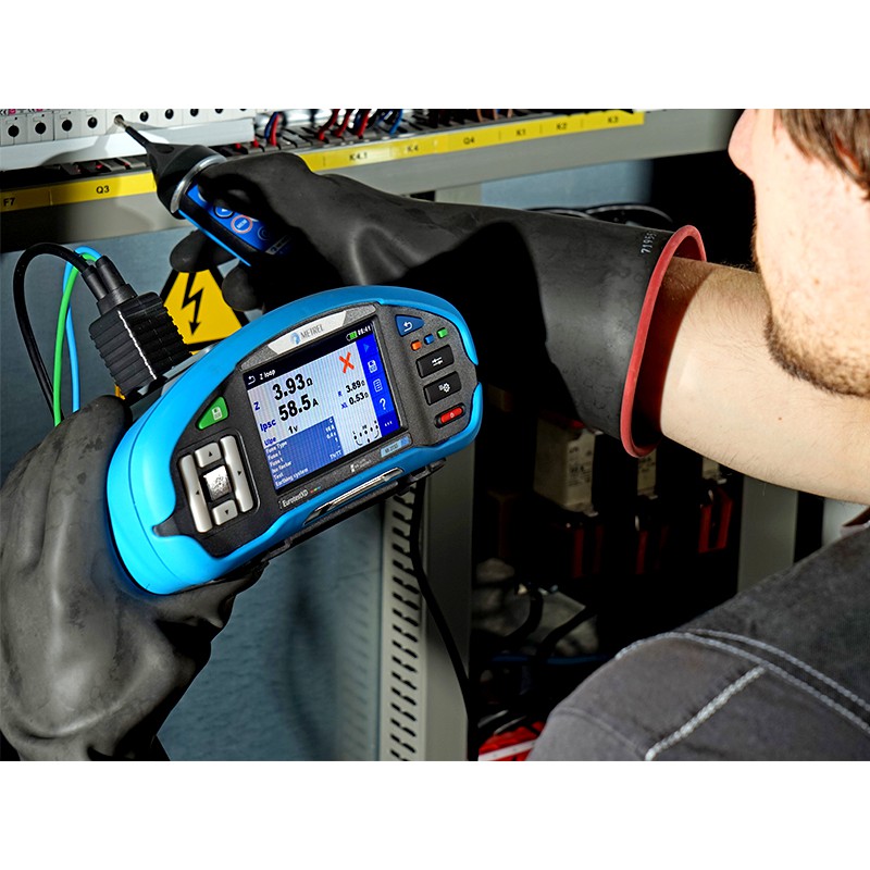 METREL รุ่น MI 3155 EU เครื่องตรวจสอบและรับรองความปลอดภัยของระบบไฟฟ้าอาคาร (Electrical Installation Safety) ตามมาตรฐาน IEC 60364
