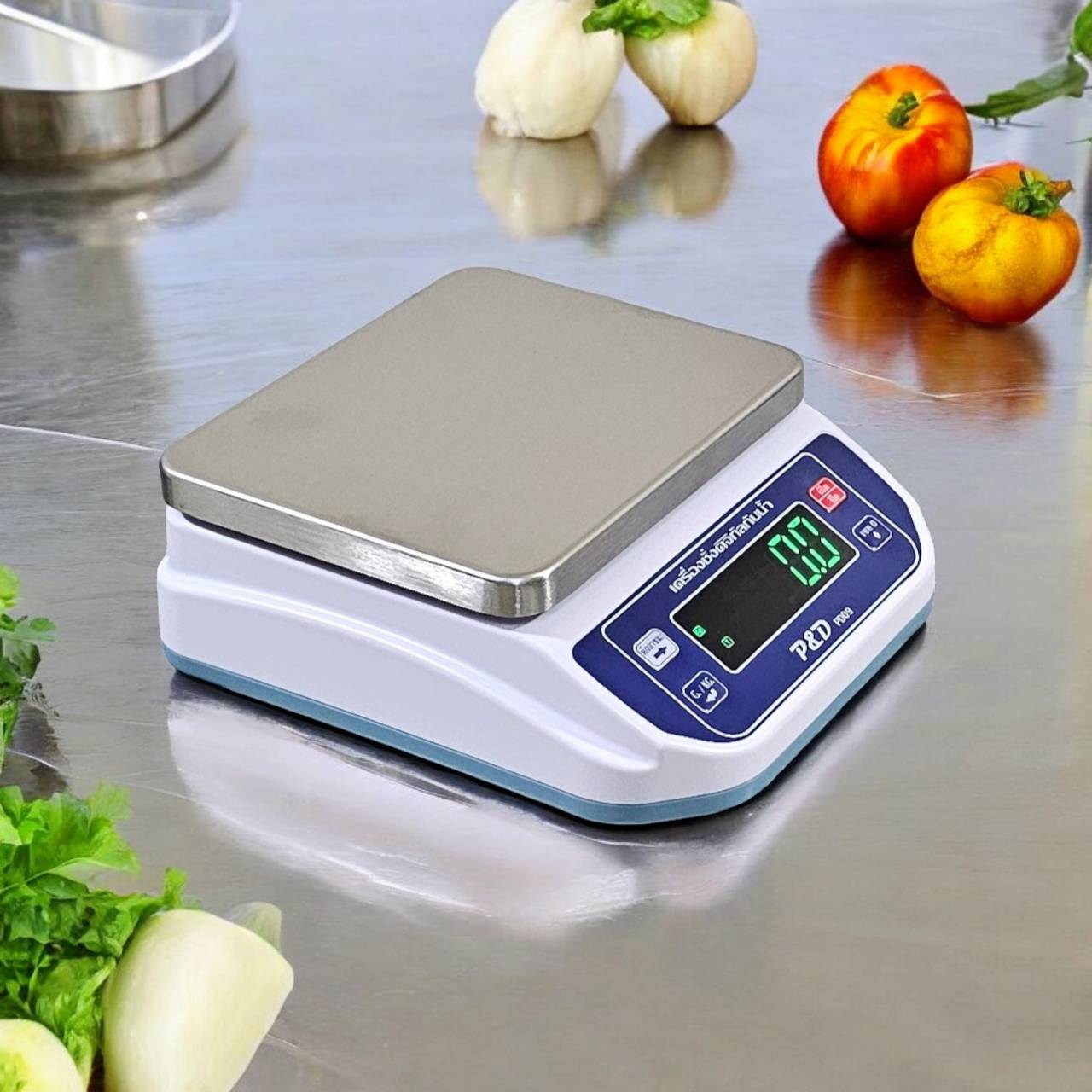 เครื่องชั่งกันน้ำ 5 kg. ค่าละเอียด 1 g.