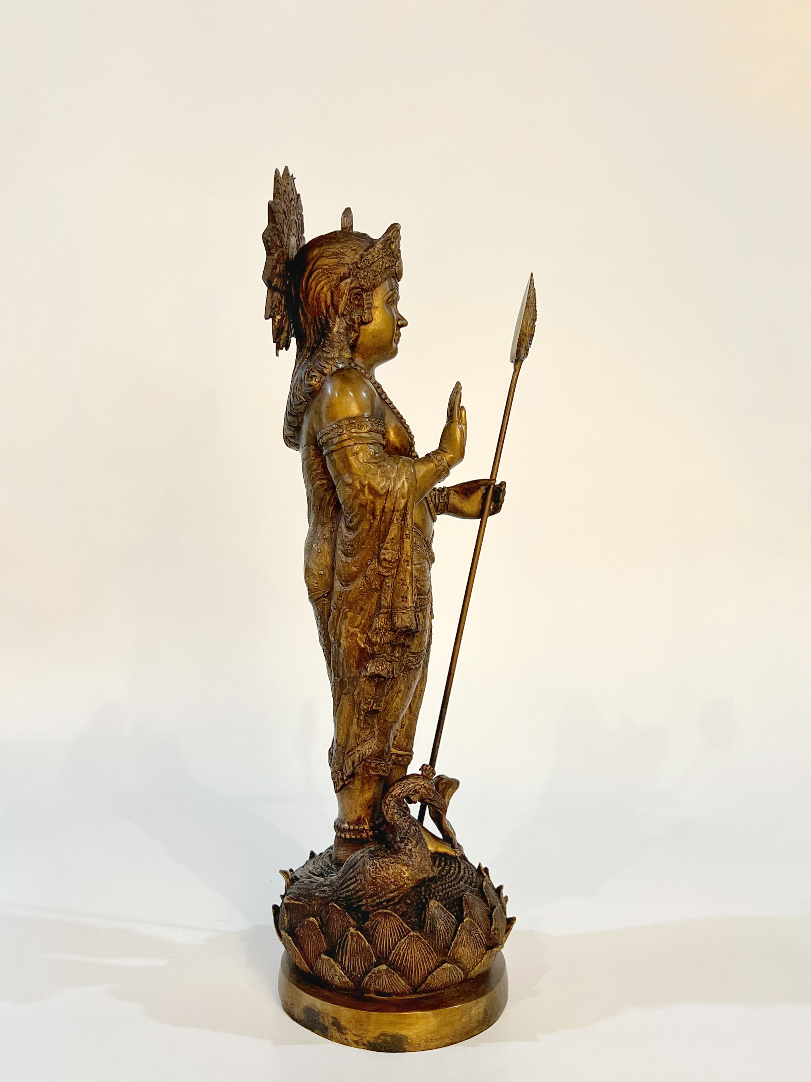 พระขันธกุมาร หน้าตัก 9 นิ้ว