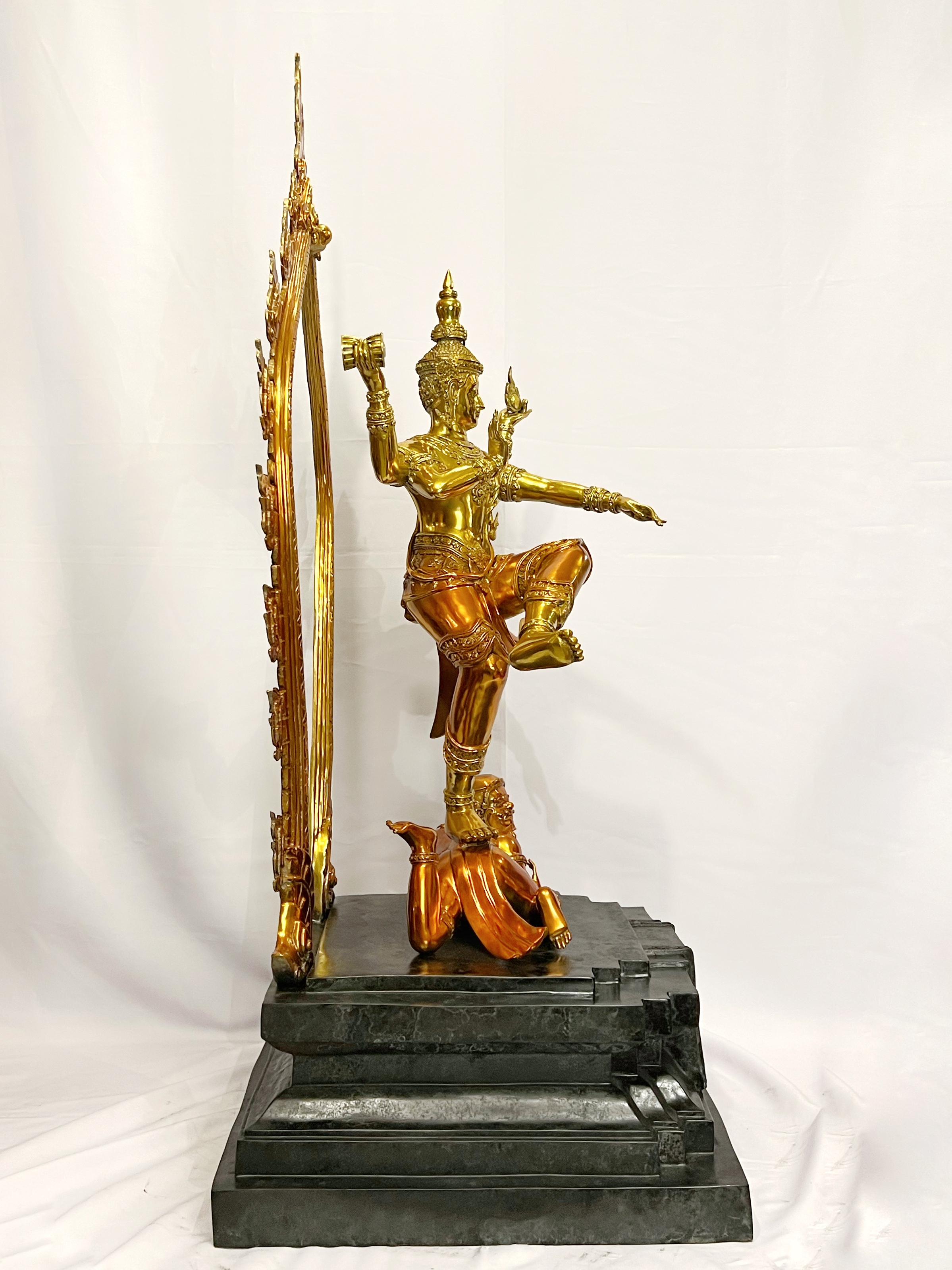 พระศิวะมหาเทพ ปางนาฏราชปราบมาร สูง 49 นิ้ว