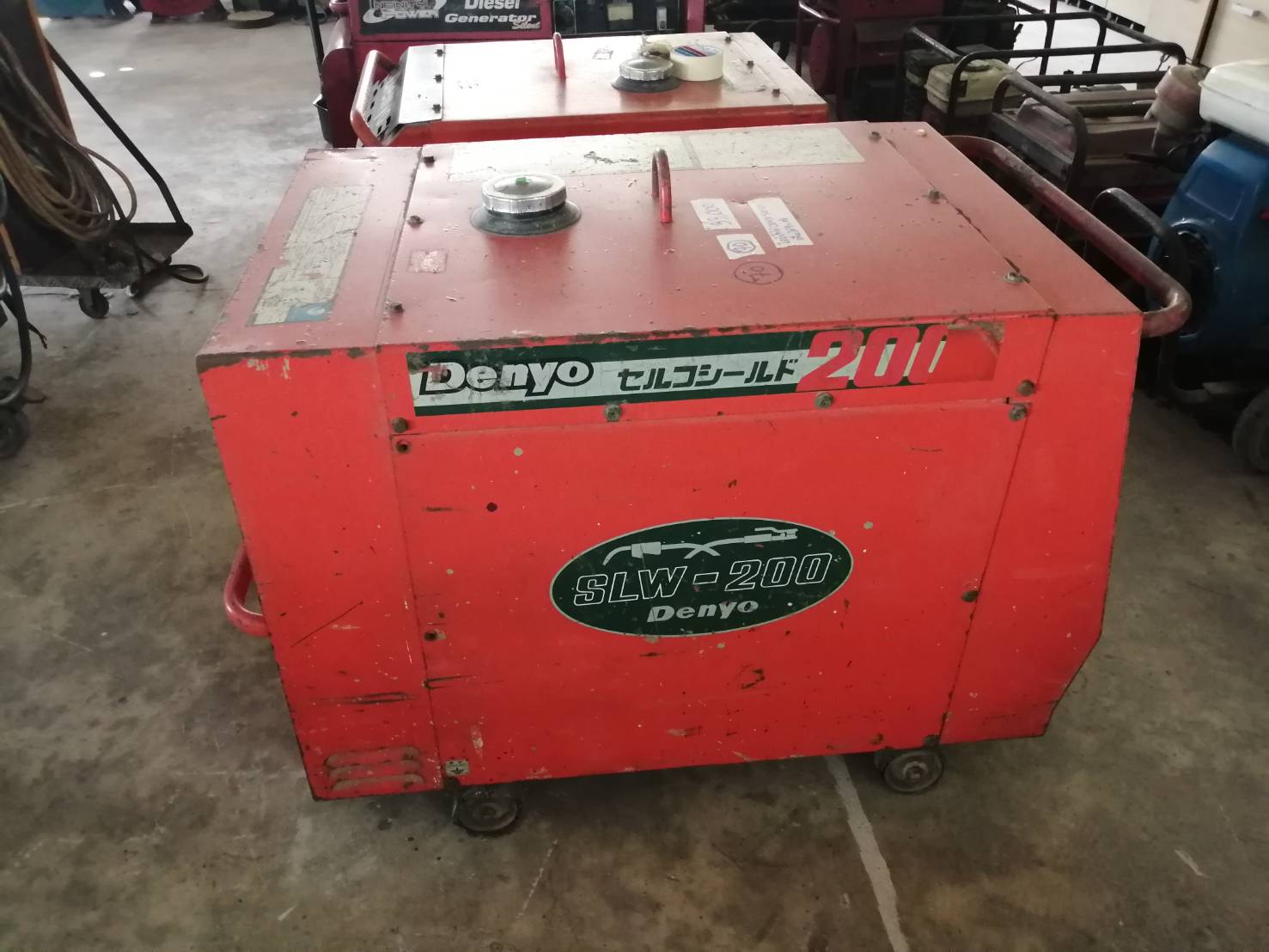 ไดร์ปั่นไฟ DENYO SLW-200 เชื่อมได้ในตัว