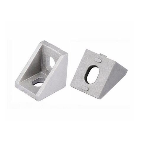 1Pcs 2020 Corner Fitting Angle Aluminum 20 X 20 L Connector Bracket Fastener Match Use 2020 Industrial Aluminum Profile