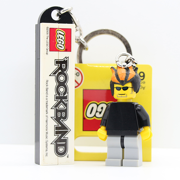 Rock Band Promo Key Chain Minifigure