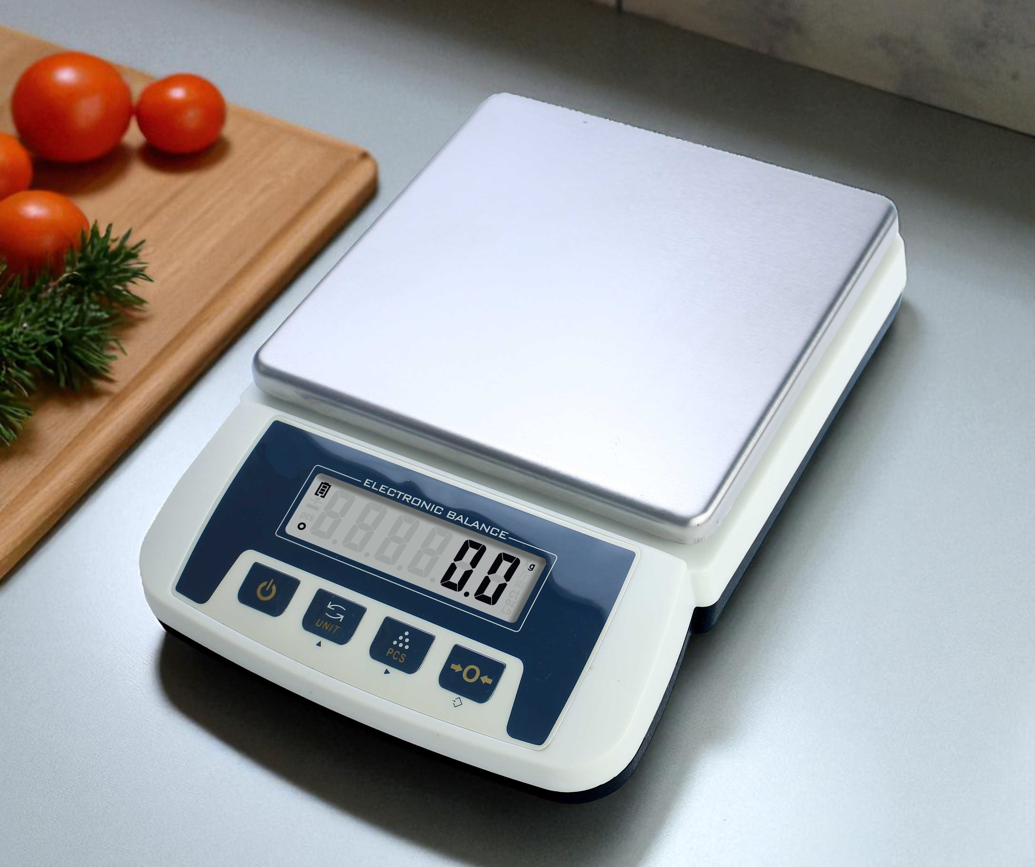 เครื่องชั่งในครัวเรือน 6200 g. ค่าละเอียด 0.1 g.