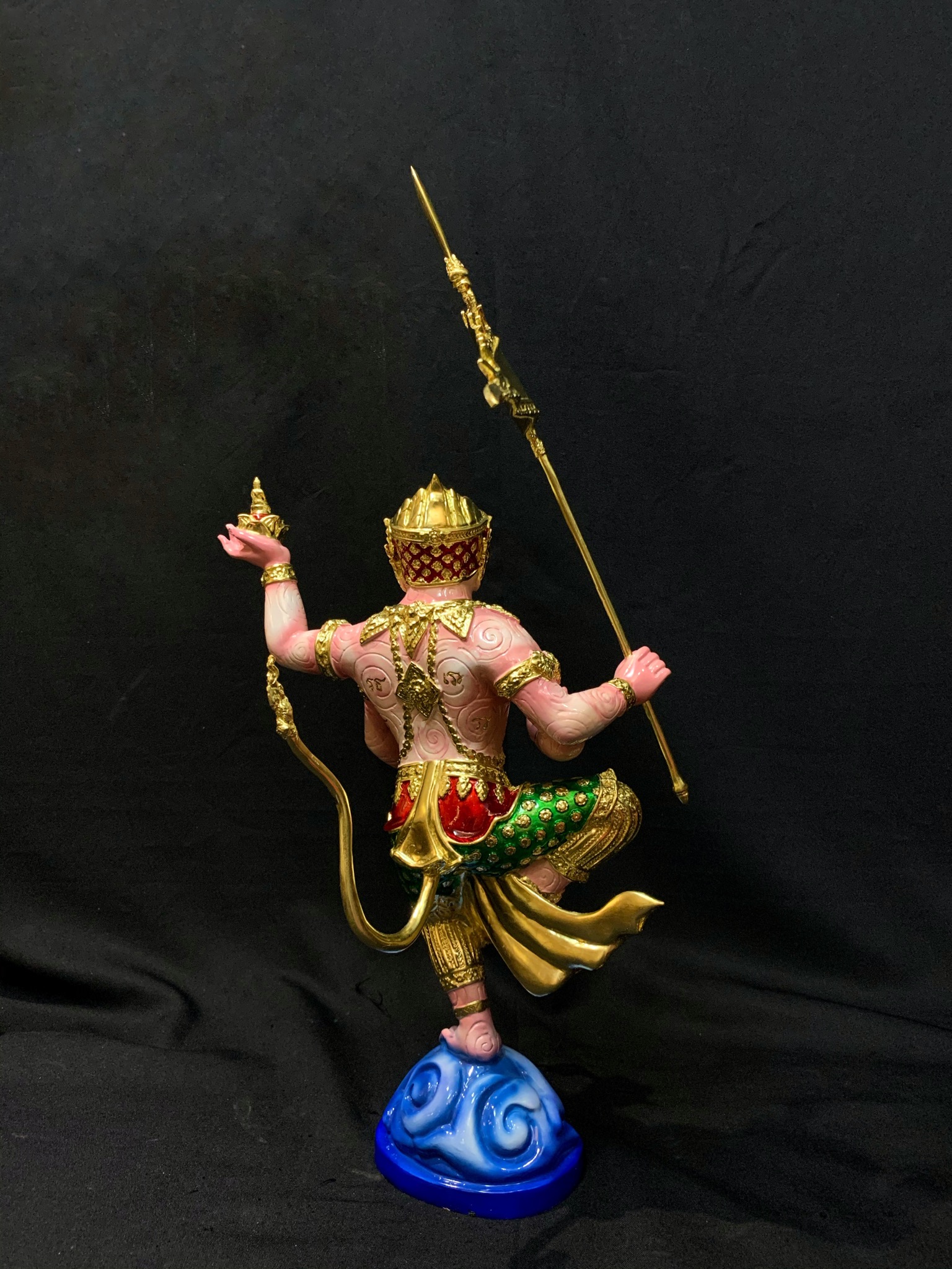 หนุมานชนะมาร ประทานพร หน้าตัก 9 นิ้ว