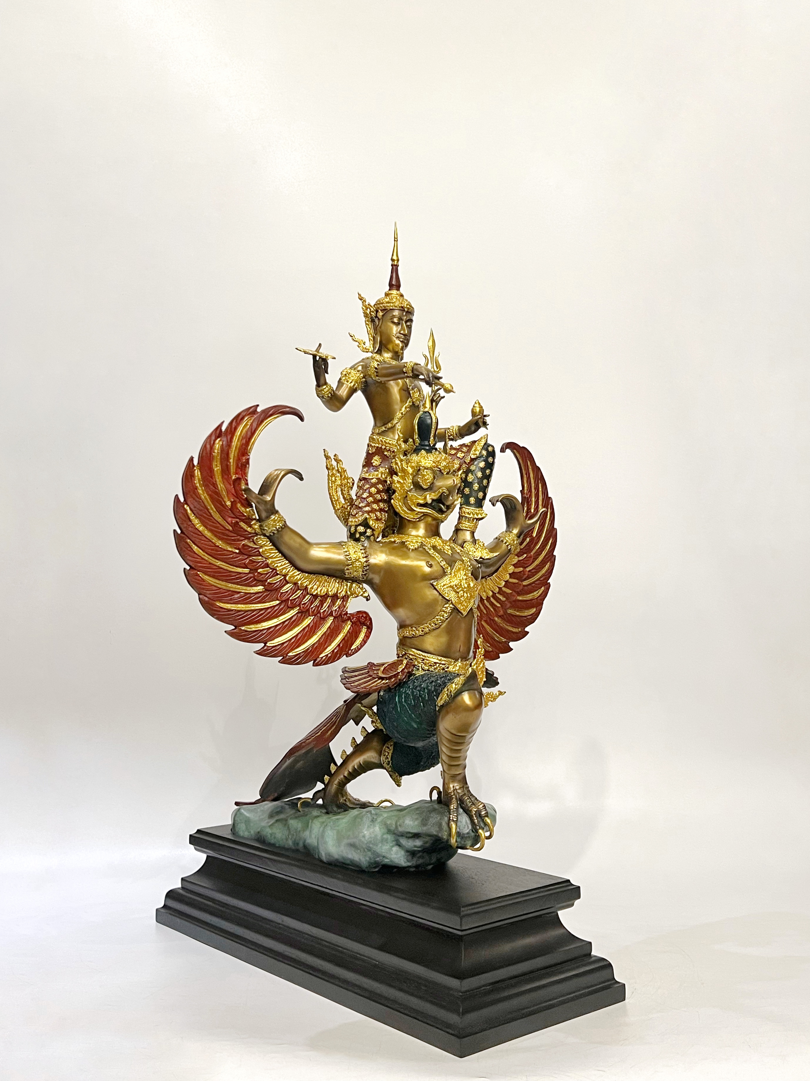 พระนารายณ์ทรงครุฑ หน้าตัก 9 นิ้ว