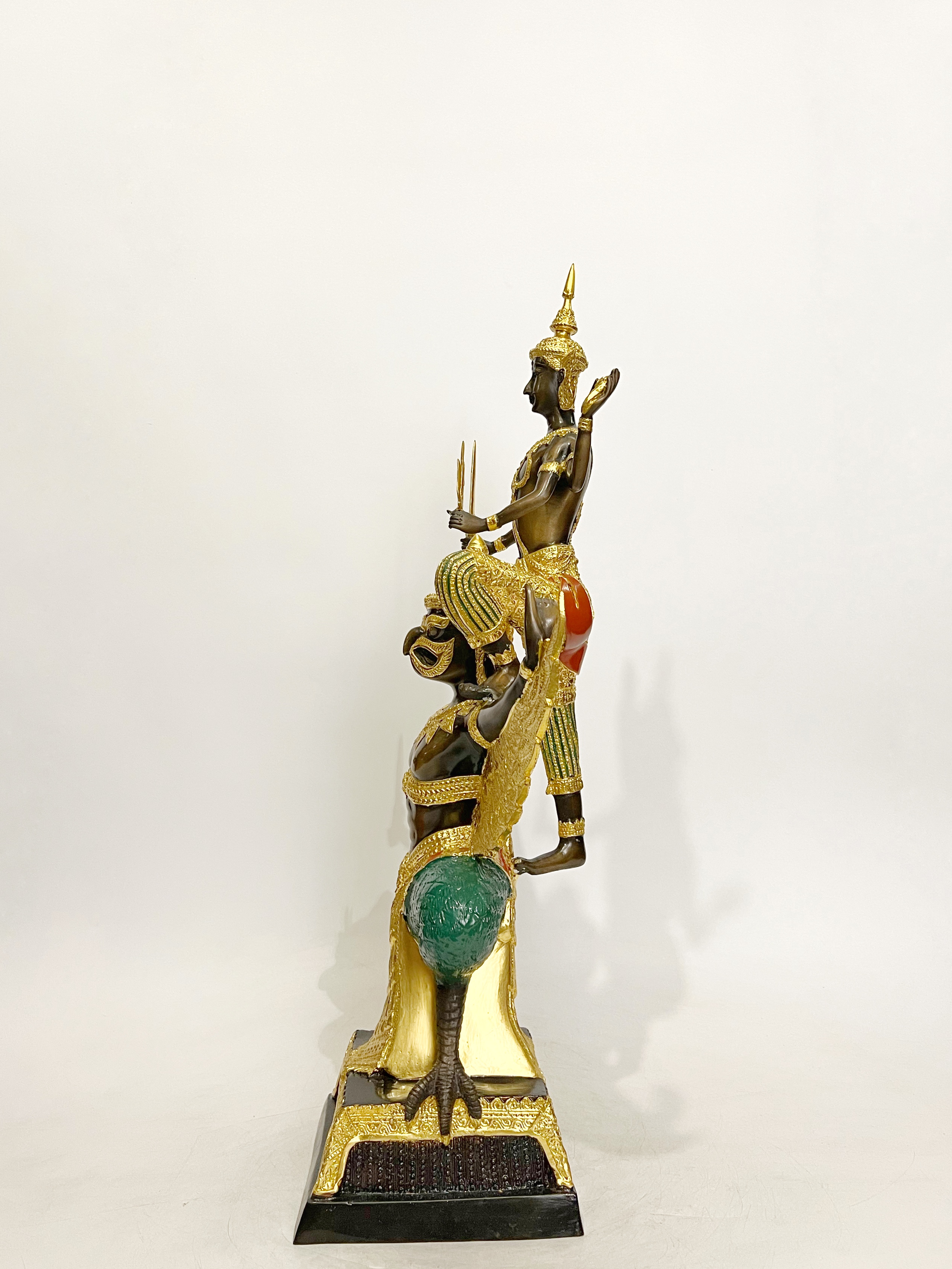 พระนารายณ์ทรงครุฑ สูง 25 นิ้ว