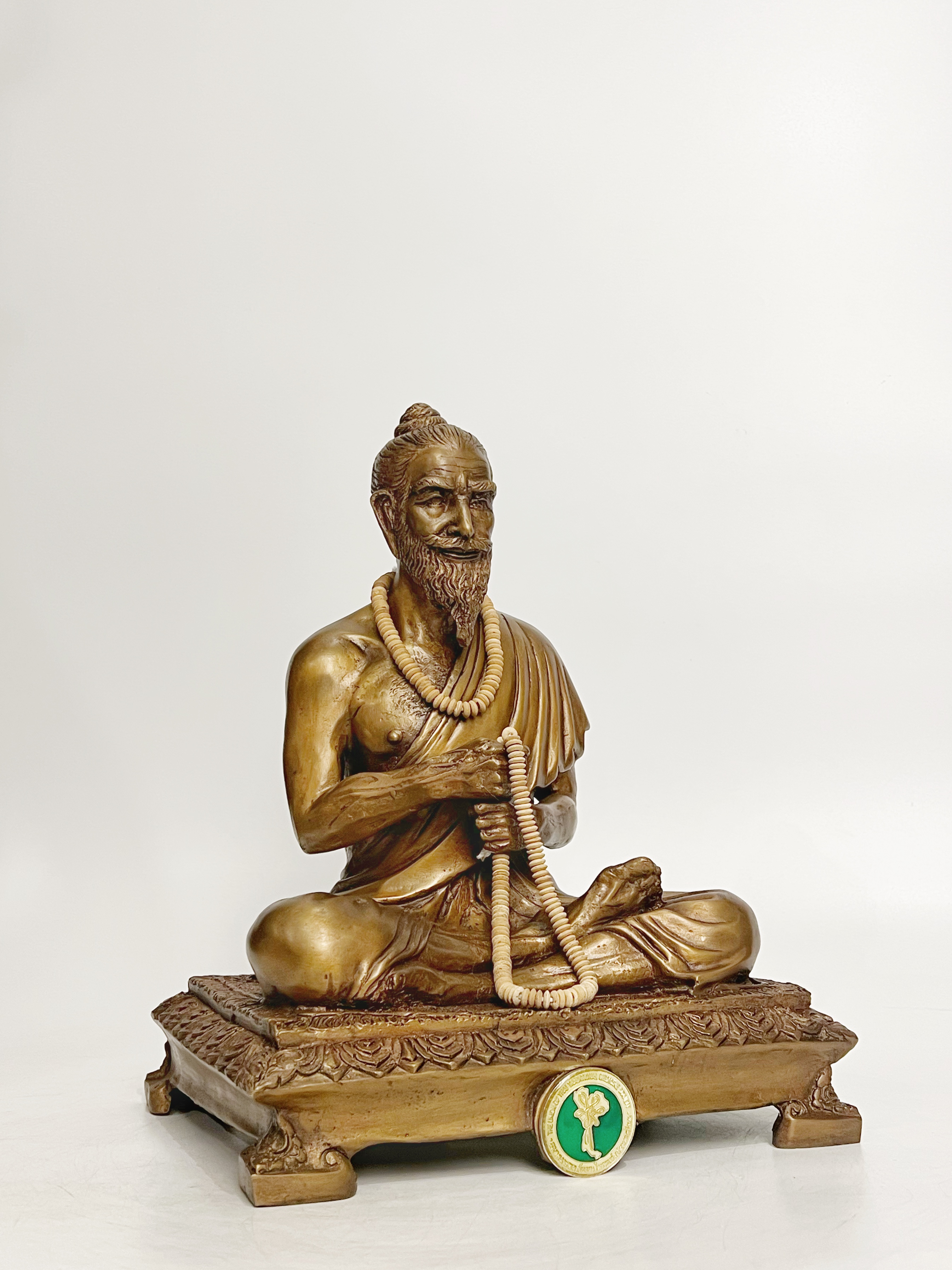 บรมครูหมอ ชีวกโกมารภัจจ์ หน้าตัก 9 นิ้ว