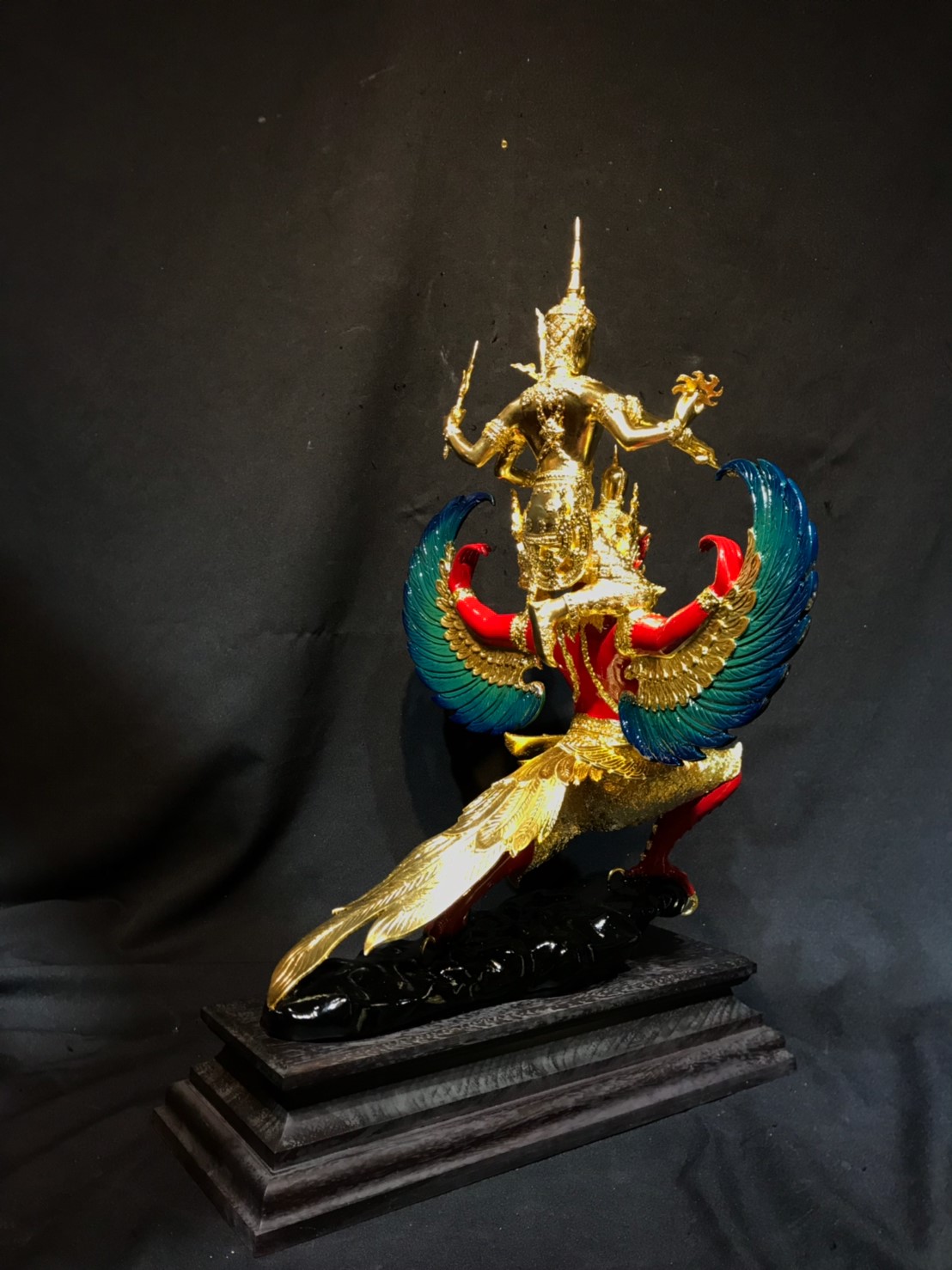 พระนารายณ์ทรงครุฑ หน้าตัก 9 นิ้ว