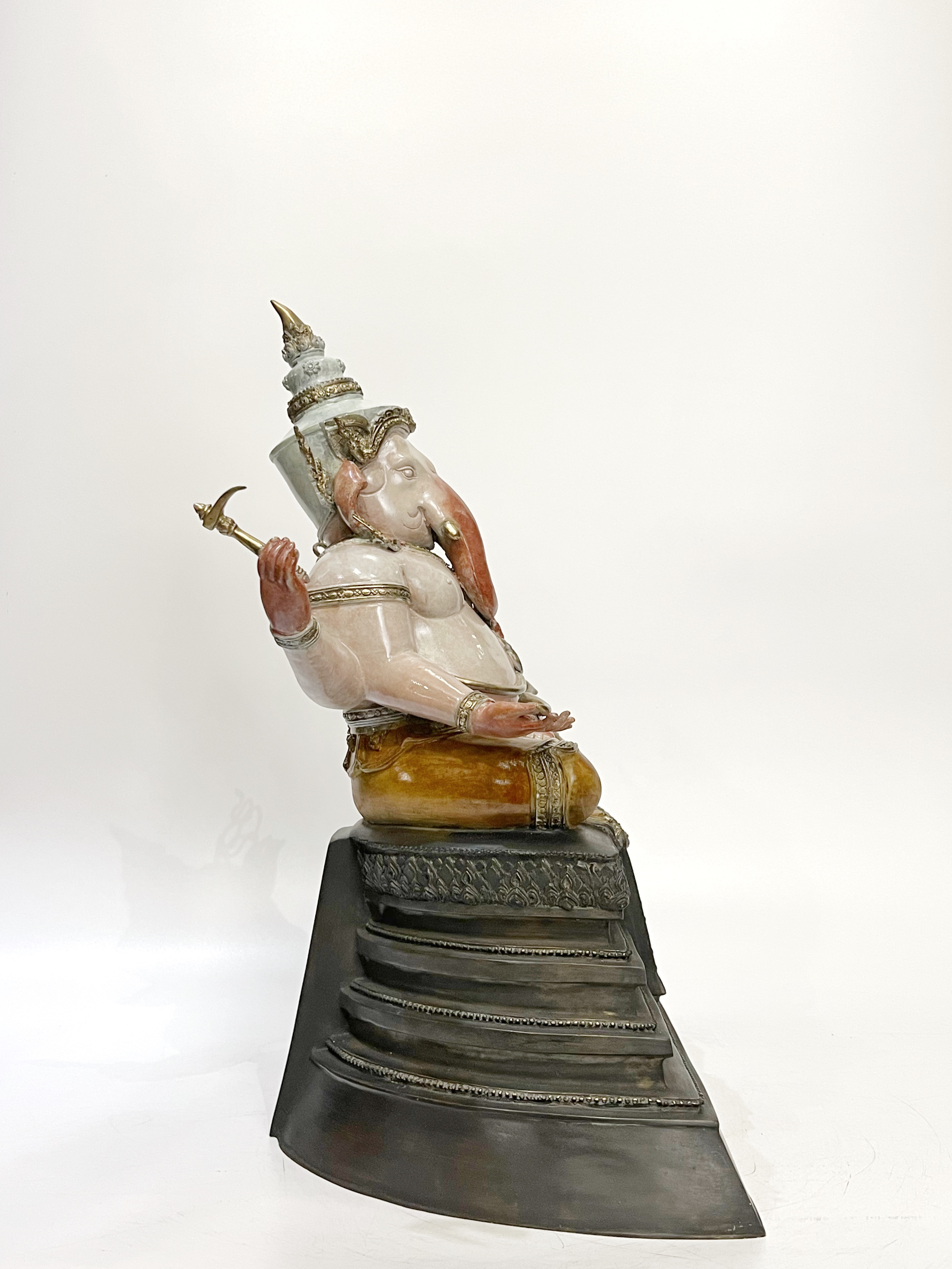 พระพิฆเนศ หน้าตัก 9 นิ้ว (เททองนำฤกษ์)