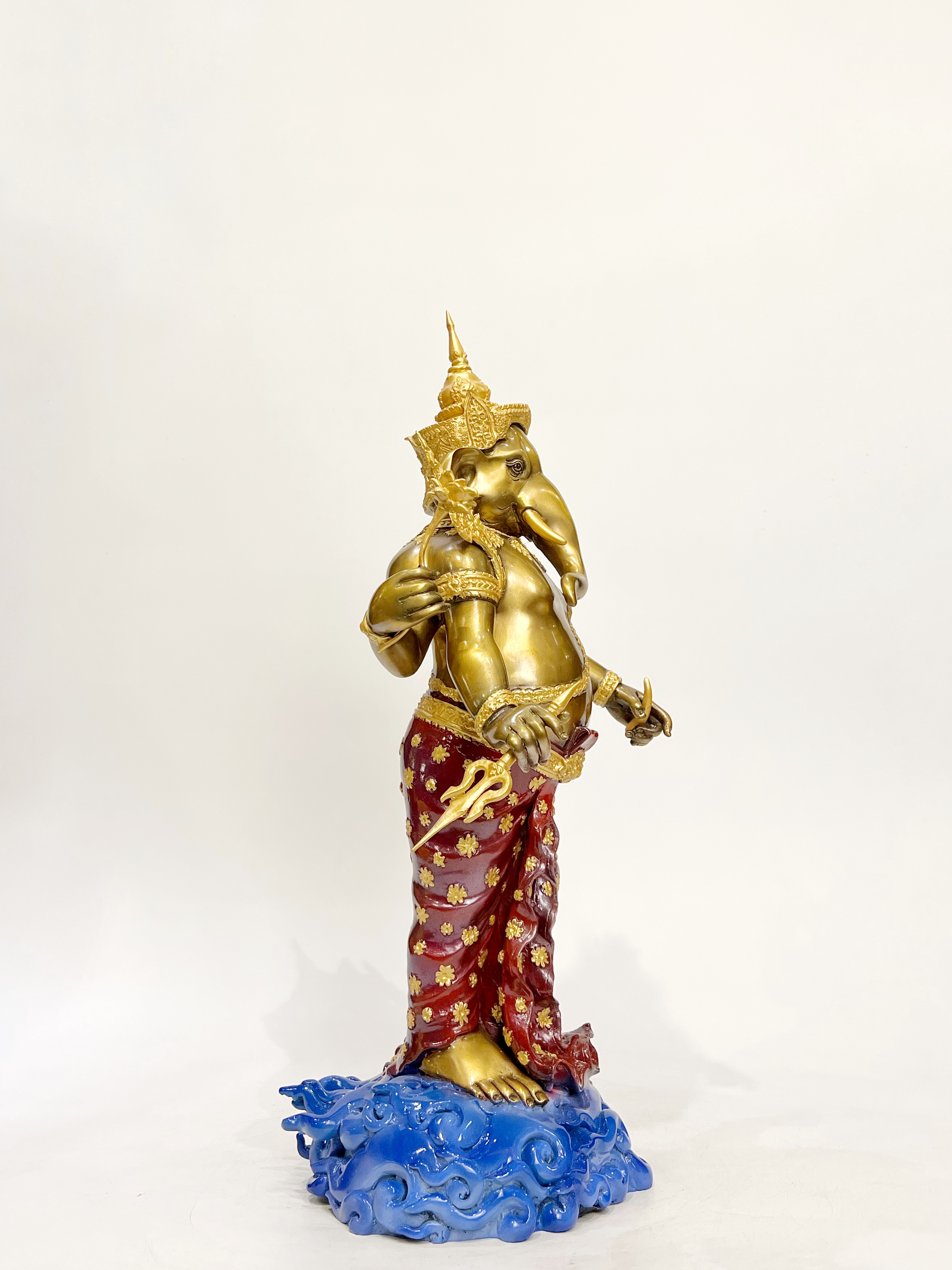 พระพิฆเนศ ปางเหนือเมฆ หน้าตัก 9 นิ้ว