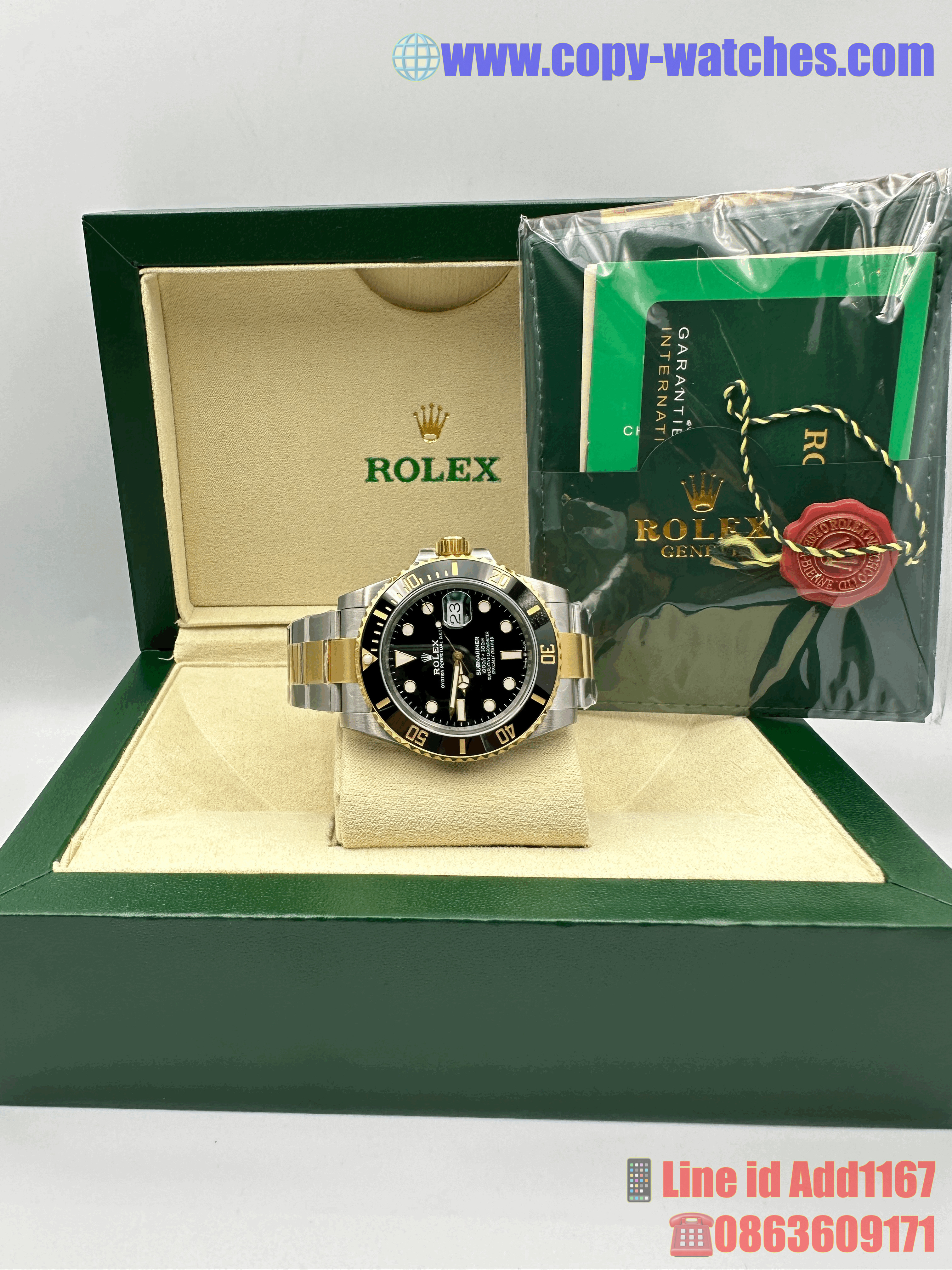 Rolex Submariner 40mm 116613LN (Swiss Clean.V2)