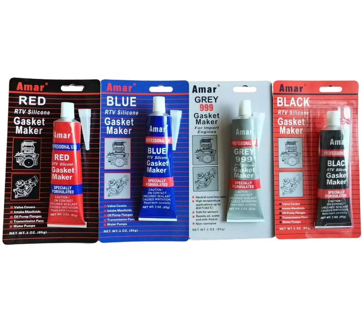 กาวทาปะเก็น สีเทา ยี้ห้อ Amar ขนาด 85 กรัม