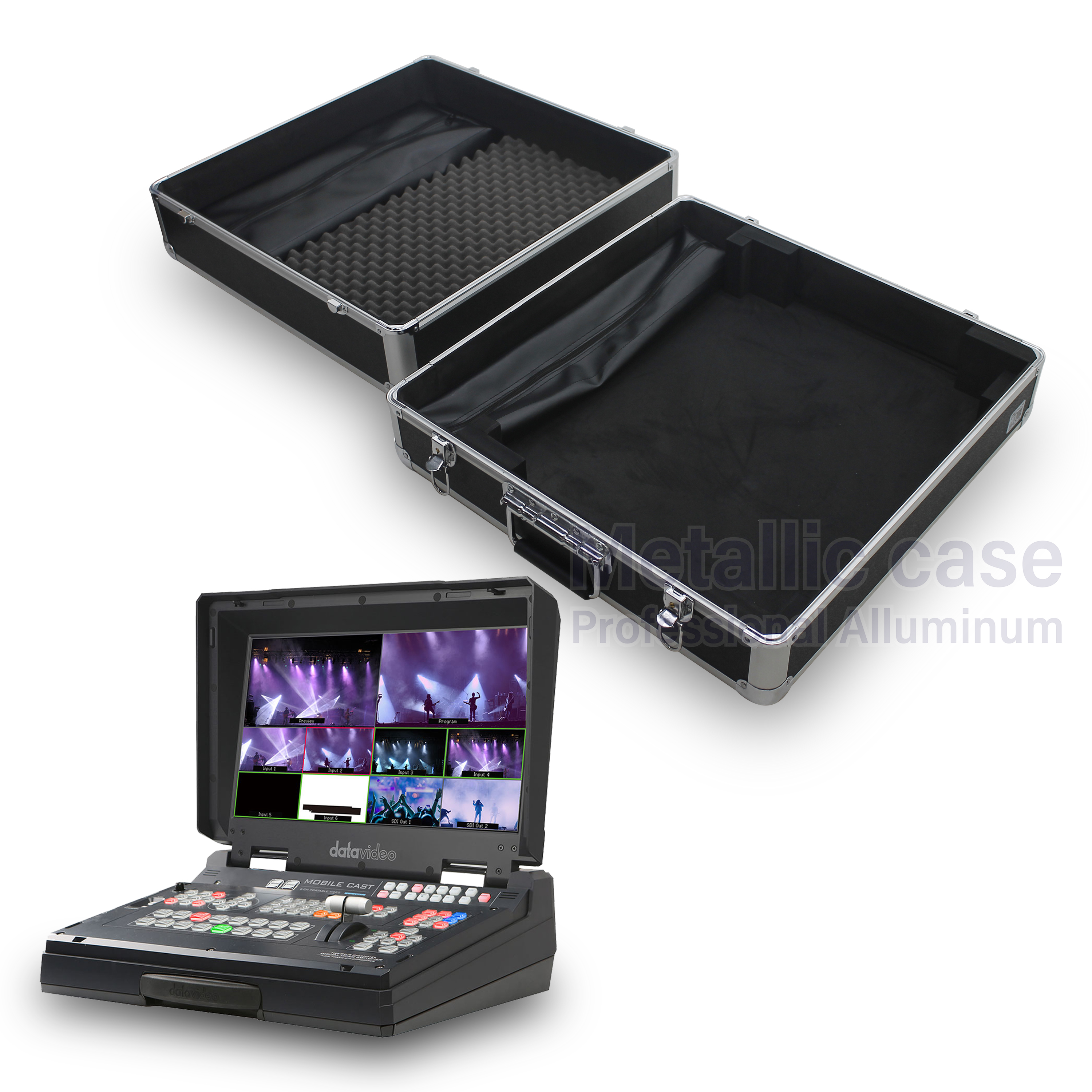 metalliccase8545-02-6506 / Data Video HS-1300(50.5x52x21.6 T3C1H3K1P3)