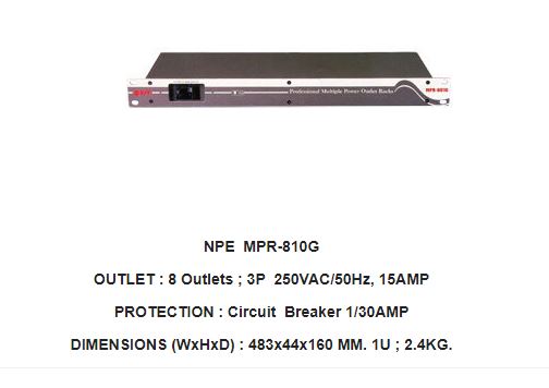 NPE MPR-801G