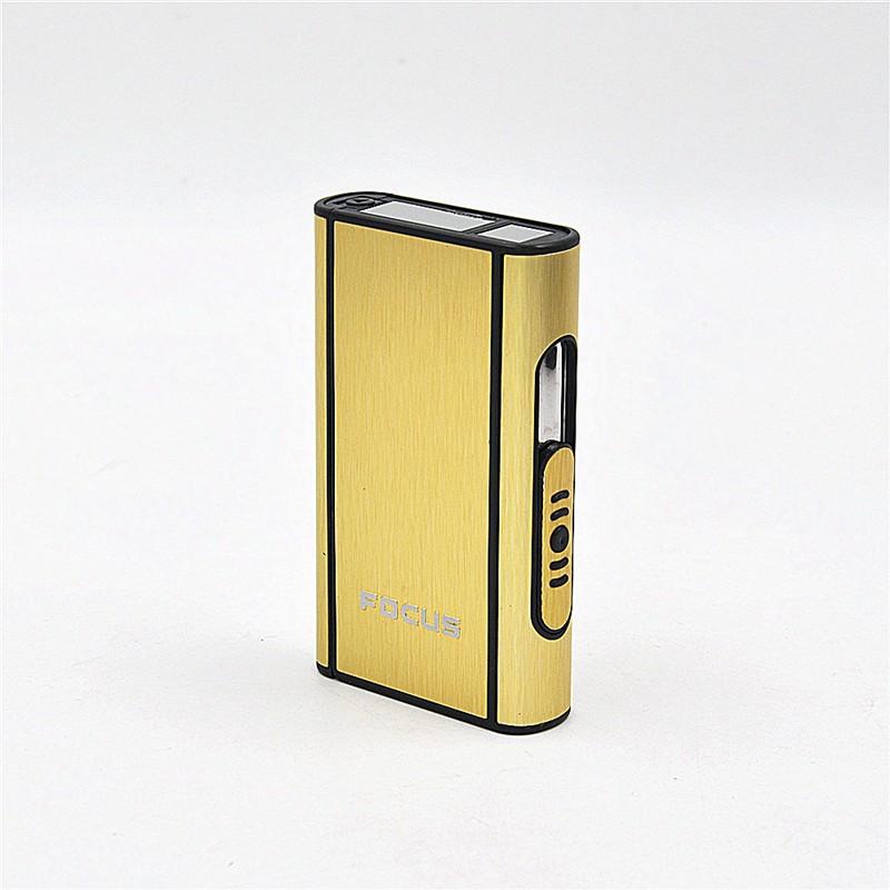 FOCUS_กล่องพลาสติคใส่มวนยาเส้น 8 มวน แบบกดออโต้