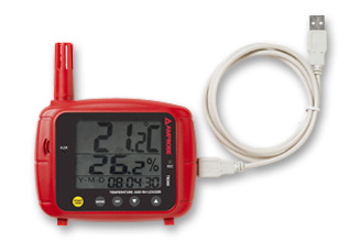 AMPROBE รุ่น TR300 เครื่องบันทึกค่าอุณหภูมิและวัดค่าความชื้นแบบแสดงค่า 2 บรรทัด