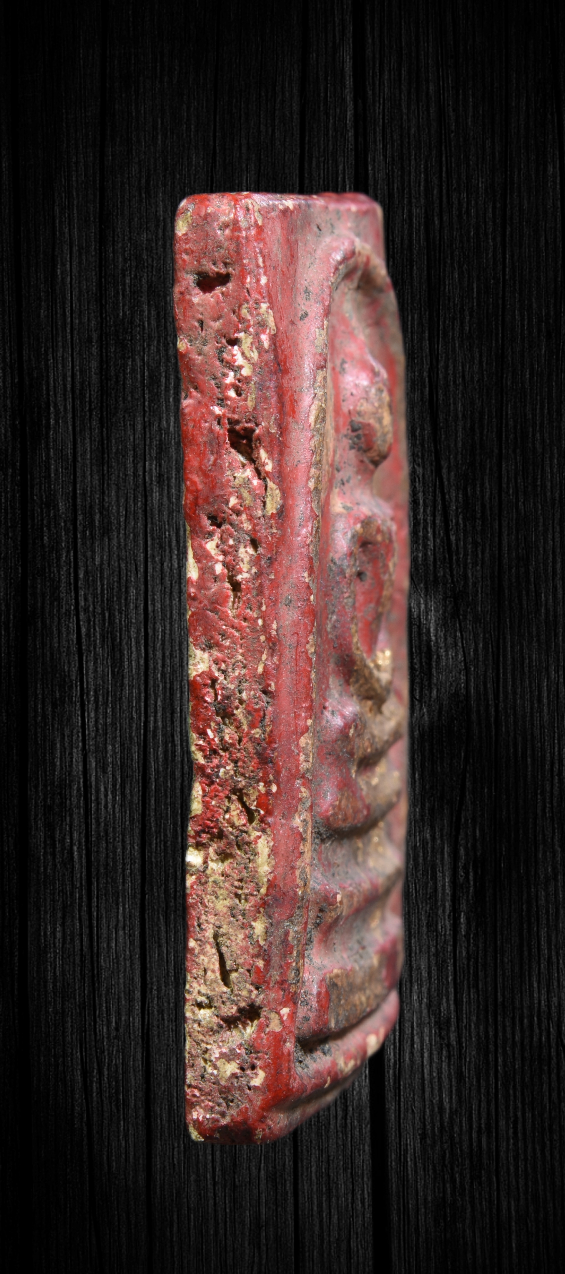 พระสมเด็จ พิมพ์พระประธาน ]ลงรักแดง ปิดทอง