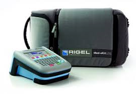 RIGEL UniPulse 400/w Med eBase เครื่องวิเคราะห์ประสิทธิภาพเครื่องกระตุกหัวใจทางการแพทย์ (Defibrillator/AED/Pacer Analyzer) พร้อมซอฟท์แวร์และโน๊ตบุ๊คพร้อมทดสอบและรายงานผล