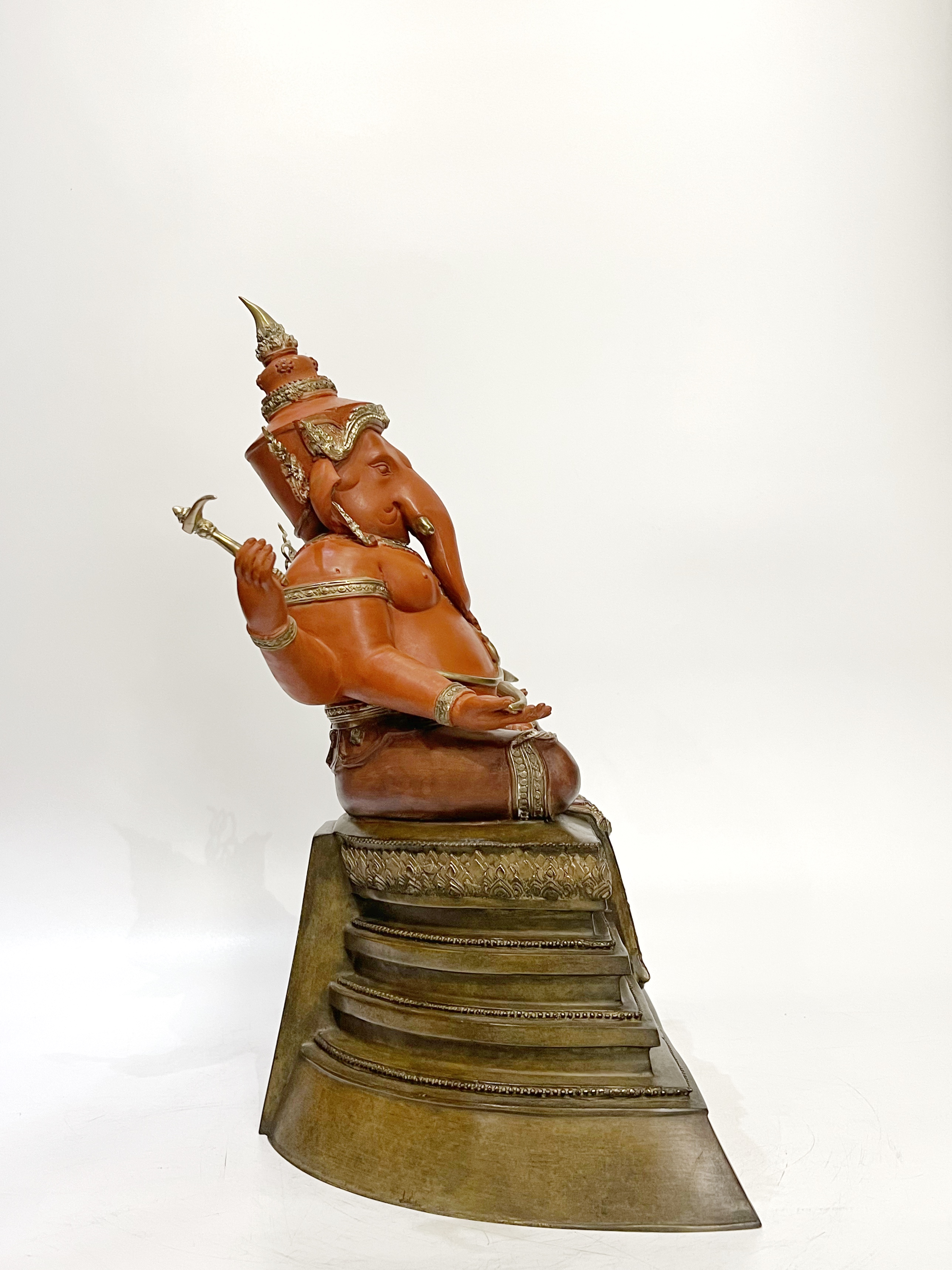 พระพิฆเนศ หน้าตัก 9 นิ้ว (เททองนำฤกษ์)