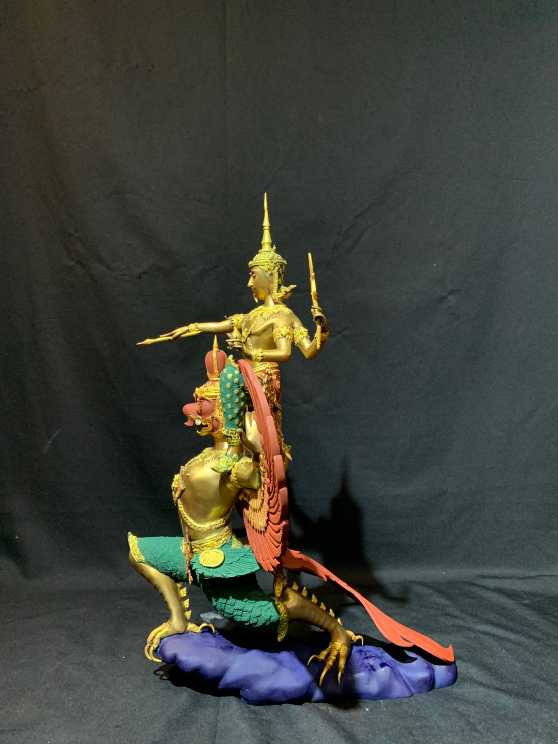 พระนารายณ์ทรงครุฑ หน้าตัก 9 นิ้ว