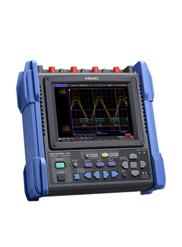 HIOKI MR8880 เครื่องบันทึกข้อมูล (MEMORY HiCORDER - Max. 4ch Analog + 8ch Logic)