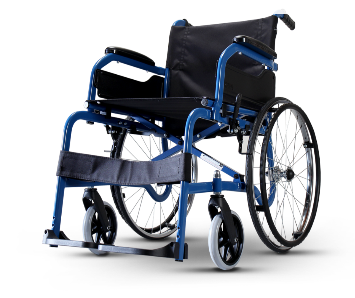 รถเข็นโครงเหล็ก แบรนด์ โซม่า SOMA CHM100 (WheelChair SOMA CHM 100)