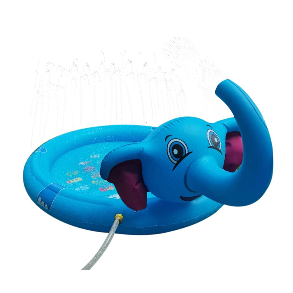 สระน้ำเป่าลม ช้างน้อยพ่นน้ำ พ่นได้รอบสระ Inflatable Elelphant Pool Water Sprinkler Float