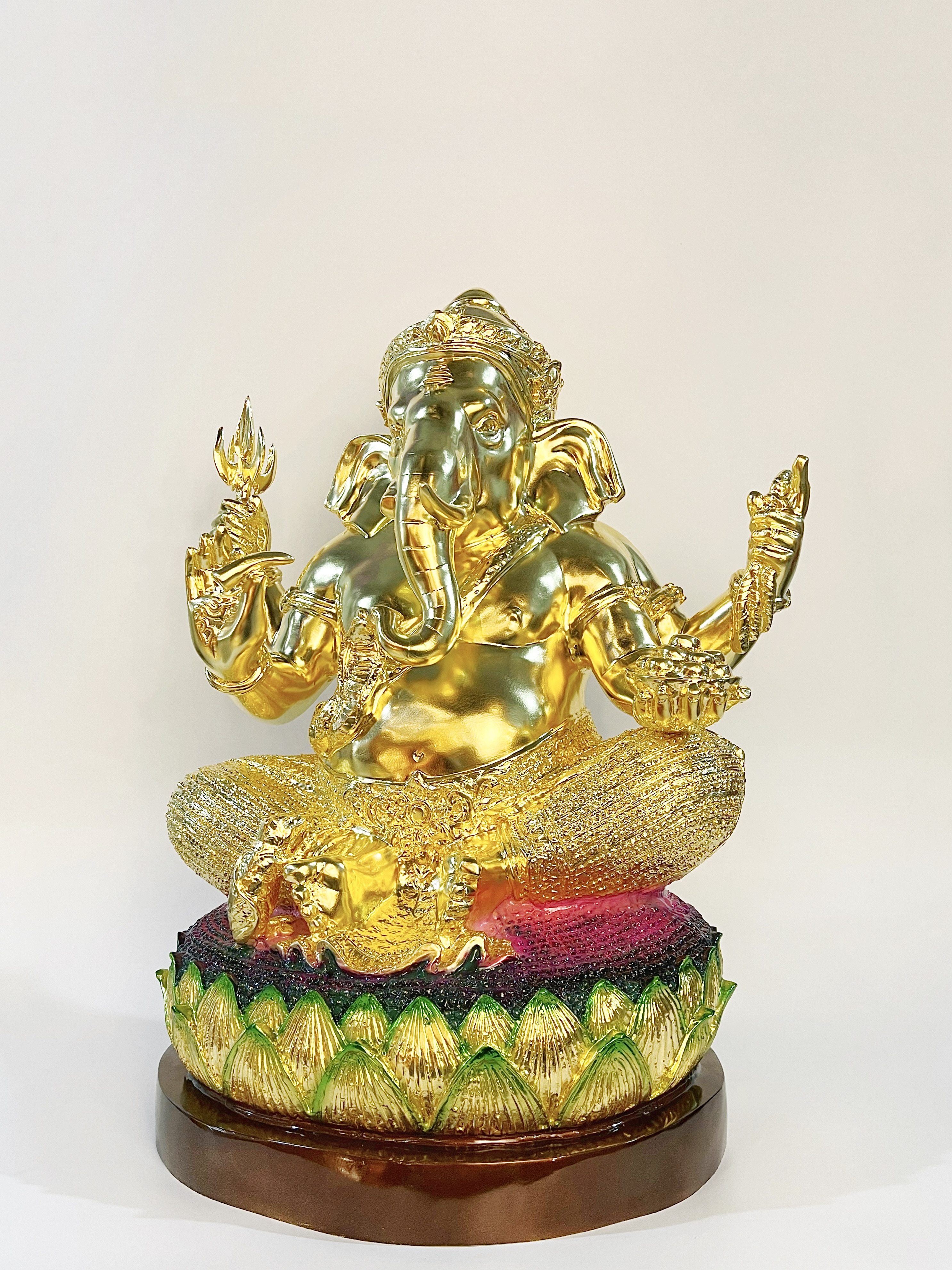 พระพิฆเนศ ปางเอกทันตะ หน้าตัก 16 นิ้ว (นั่งบัว)