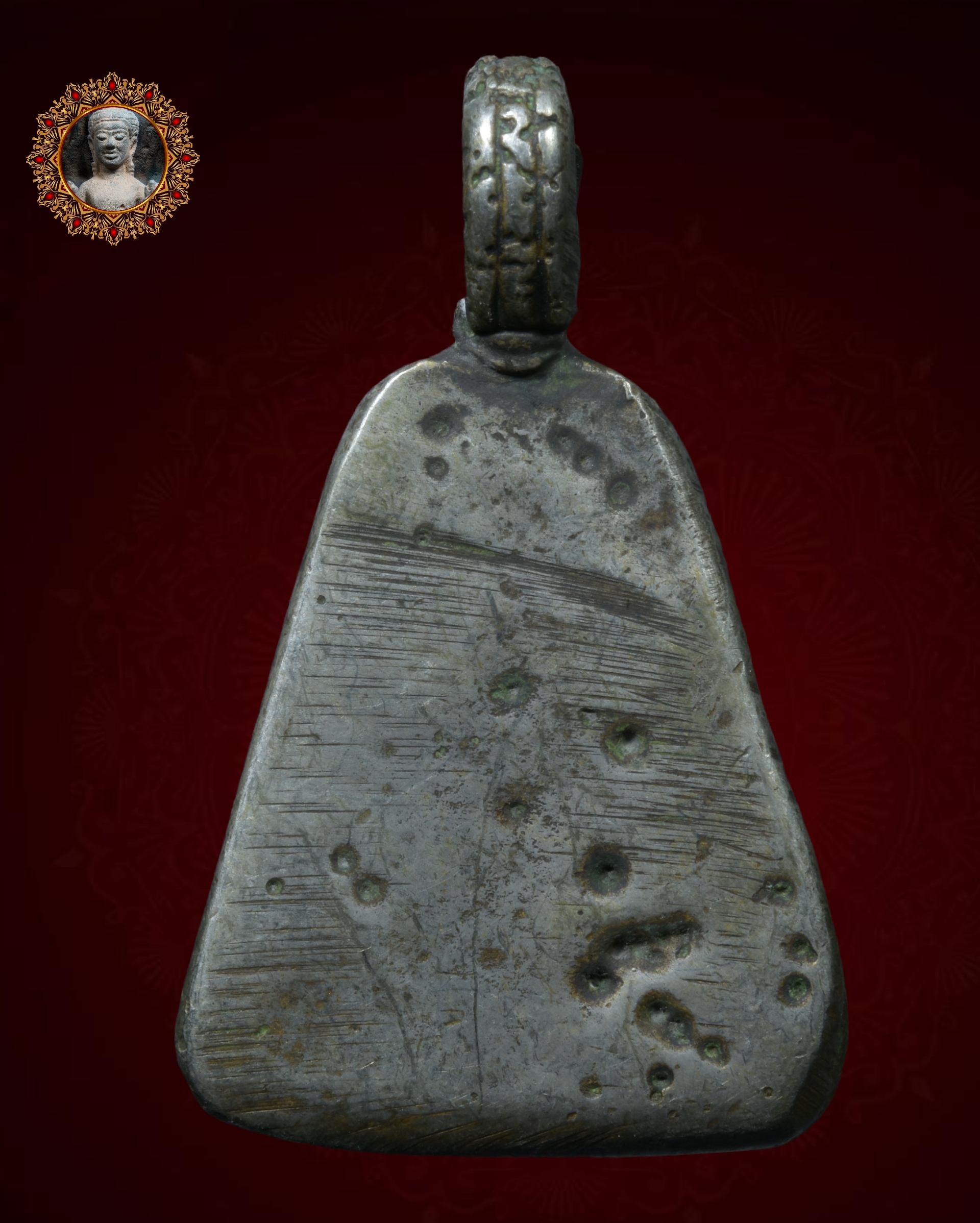 จอบใหญ่หลวงพ่อเงิน เนื้อแก่เงิน