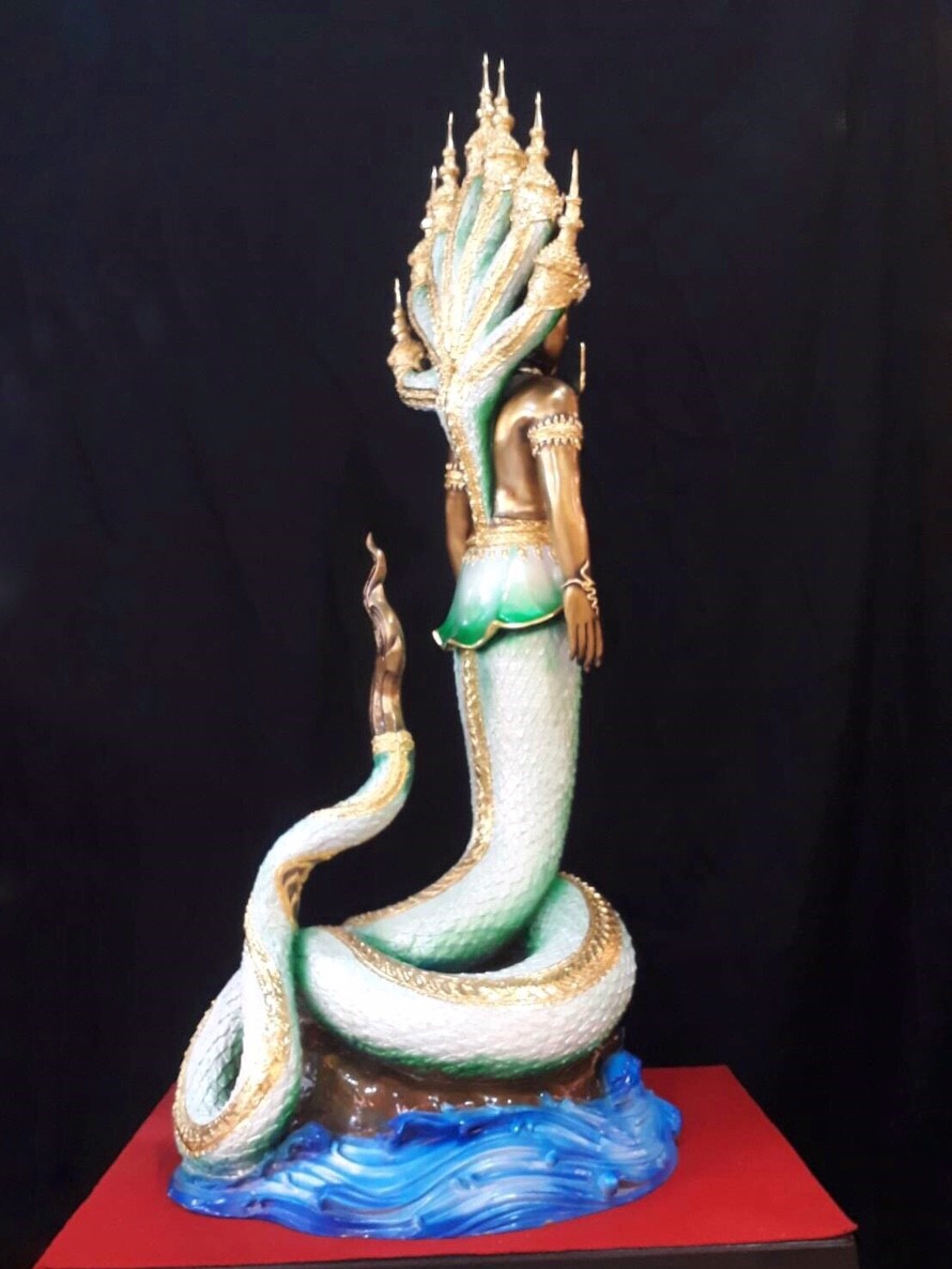 องค์ปู่พญานาคราช ปรกนาค 7 เศียร ( 1.35 เมตร )