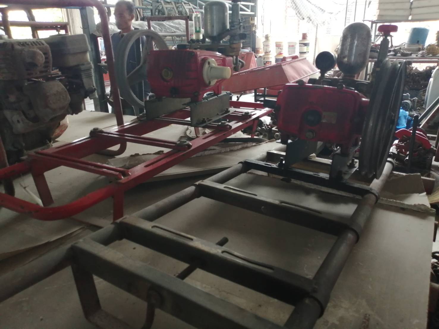 เครื่องพ่นยาตราเพชร KTW45 (ปั้มอัดฉีดแรงงสูง)