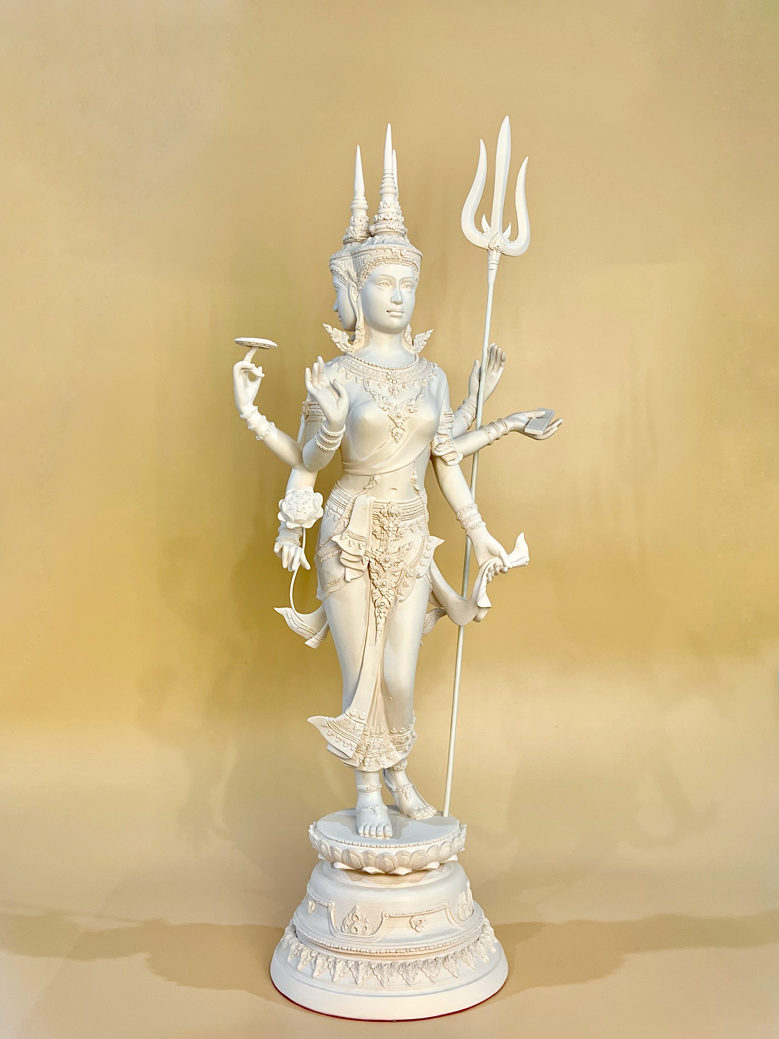 พระตรีศักติมหาเทวี สูง 30 นิ้ว