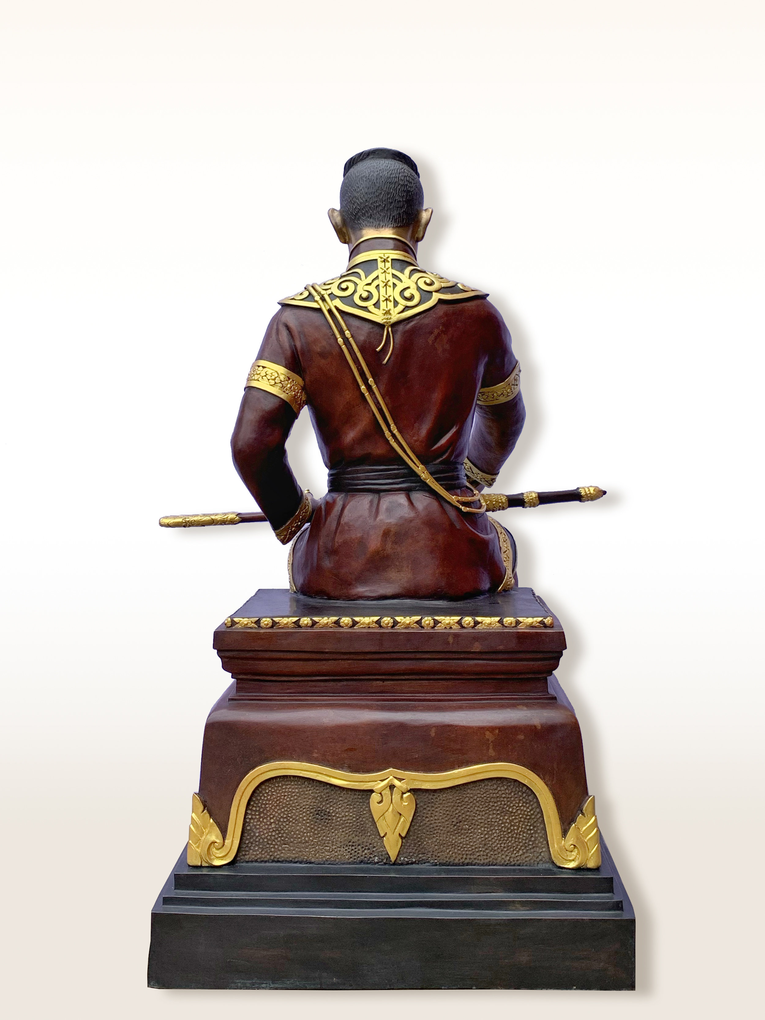 พระนเรศวรมหาราช นั่งบัลลังก์ หลั่งทักษิโณทก หน้าตัก 25 นิ้ว