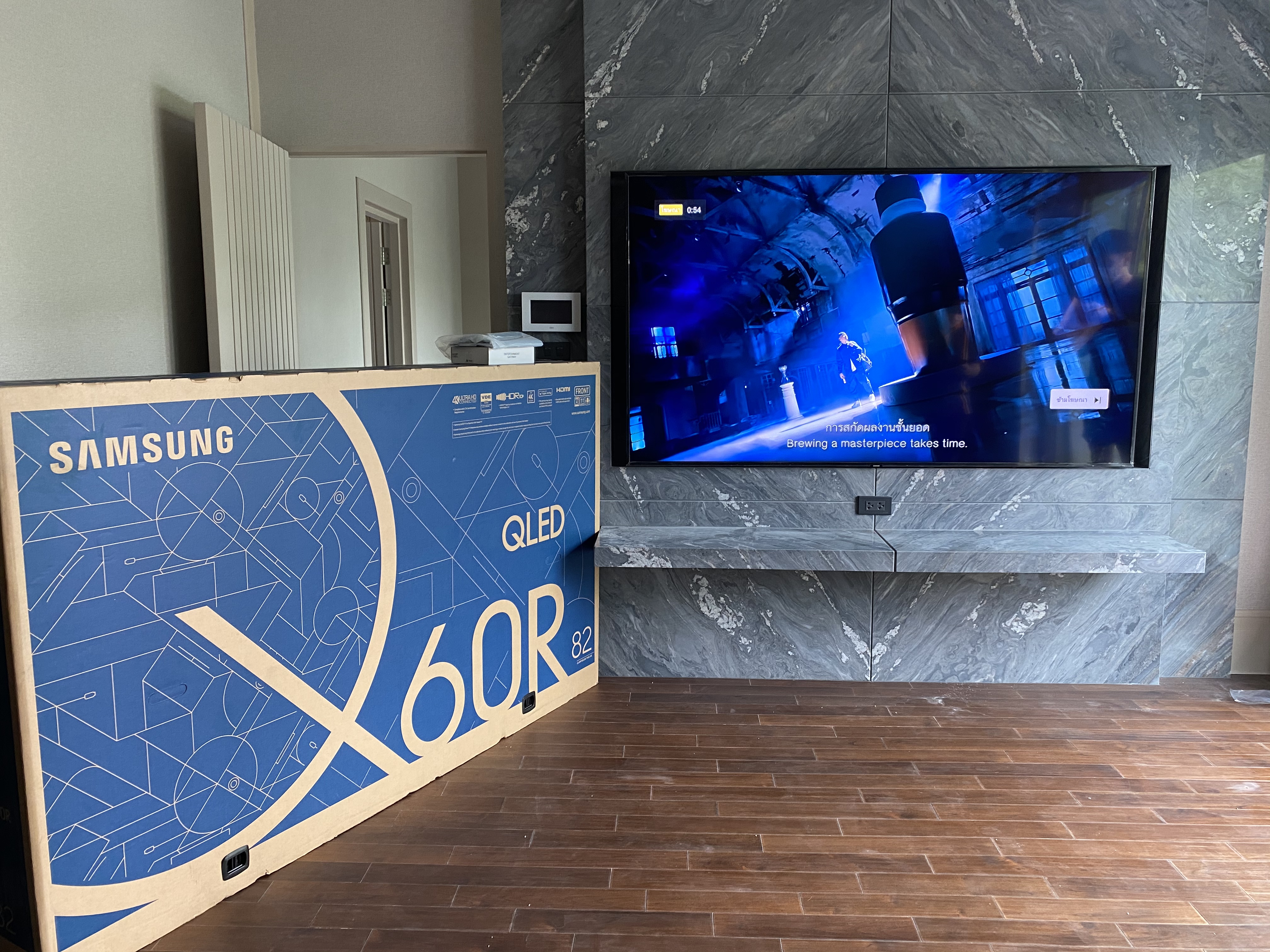 JMTVSTAND MT-A5050 ขาแขวนทีวีแบบสวิงตัวใหญ่สุด ขนาด 60"-100"นิ้ว วัสดุเหล็กหนาแข็งแรง สวิง-ก้ม/เงยได้0964746498