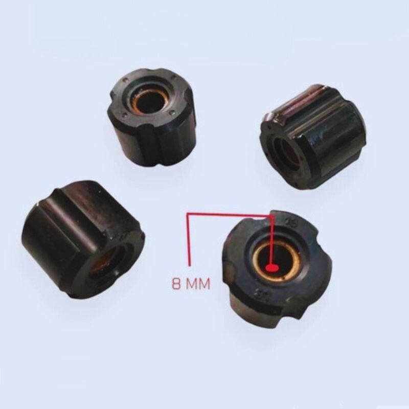 บูทแกนเพลา แกนทองเหลือง รู 8มิล ใส่กับกระบอกเพลา หนา 1.5มิล