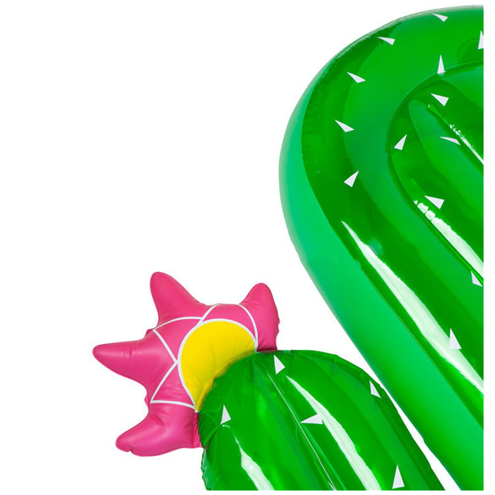 แพยางต้นกระบองเพชร Inflatable Cactus Pool Float