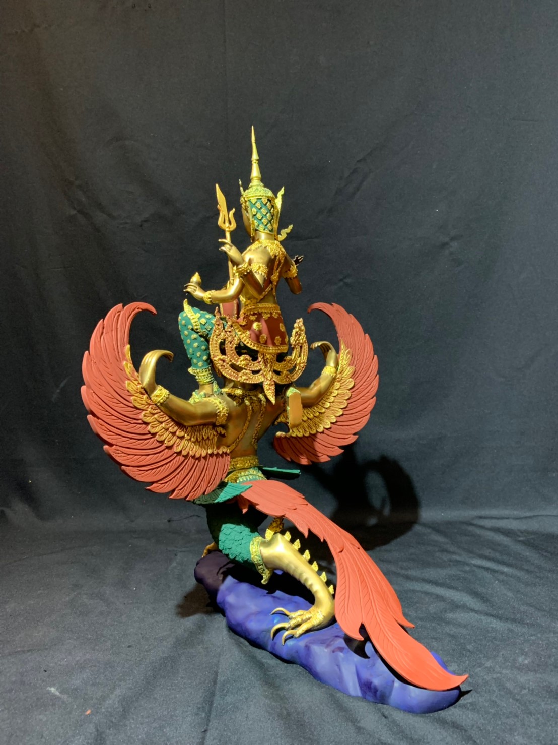 พระนารายณ์ทรงครุฑ หน้าตัก 9 นิ้ว