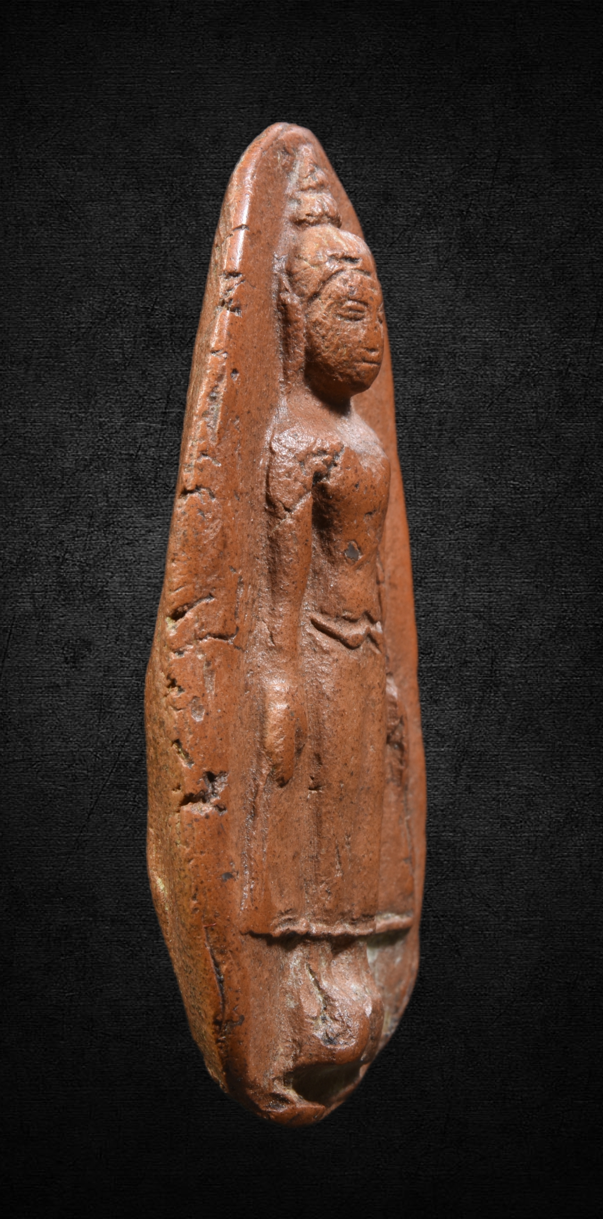 พระปางเปิดโลก เนื้อดินเผา