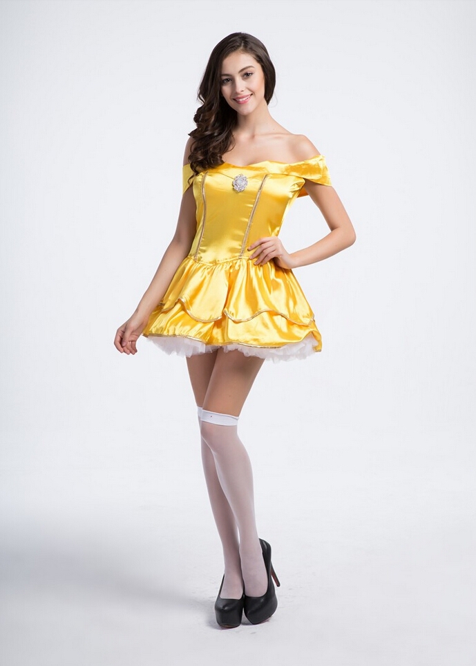 ชุดเจ้าหญิงเบลล์ บิวตี้แอนด์ เดอะบีช Beauty and the Beast