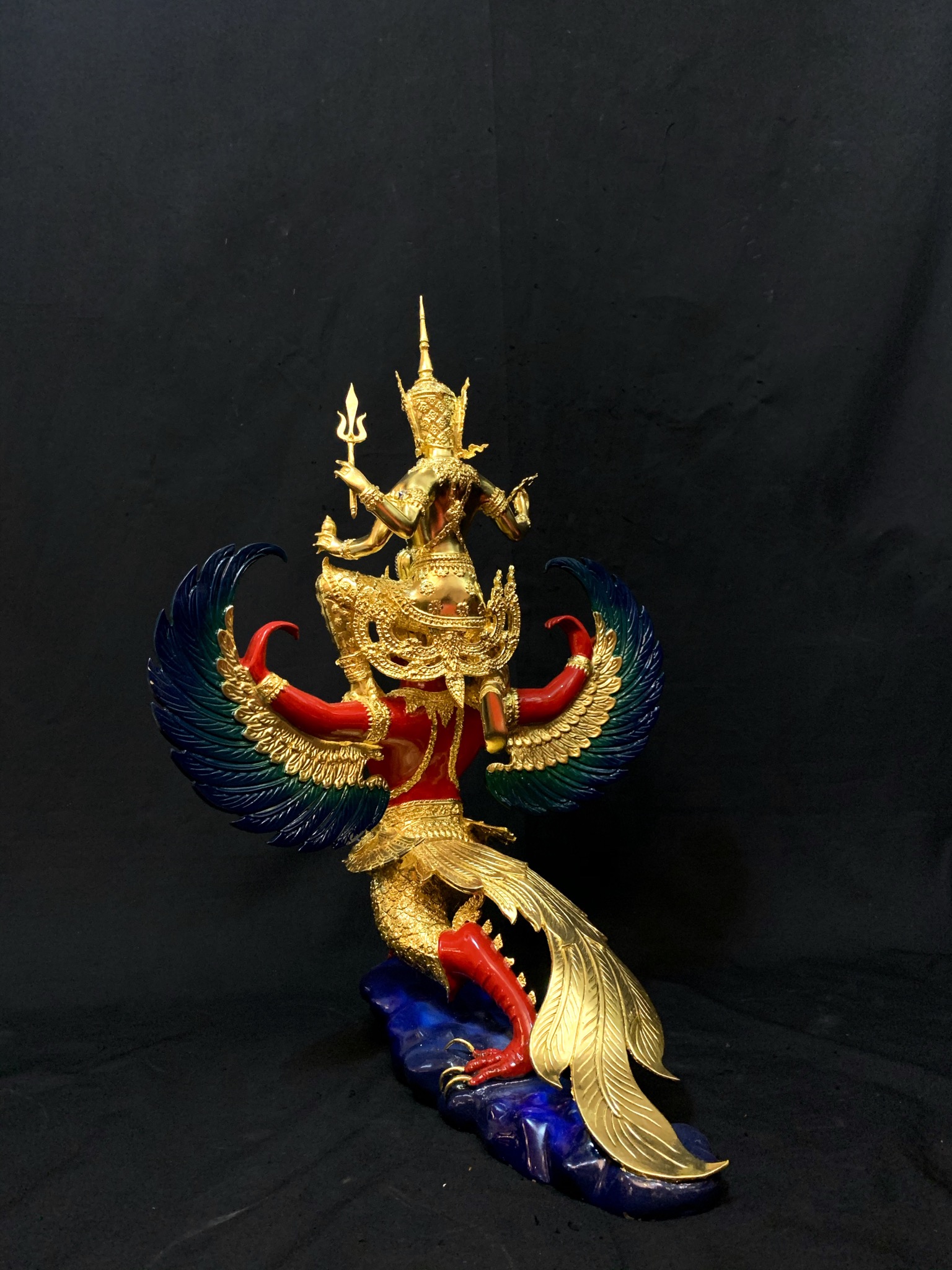 พระนารายณ์ทรงครุฑ หน้าตัก 9 นิ้ว