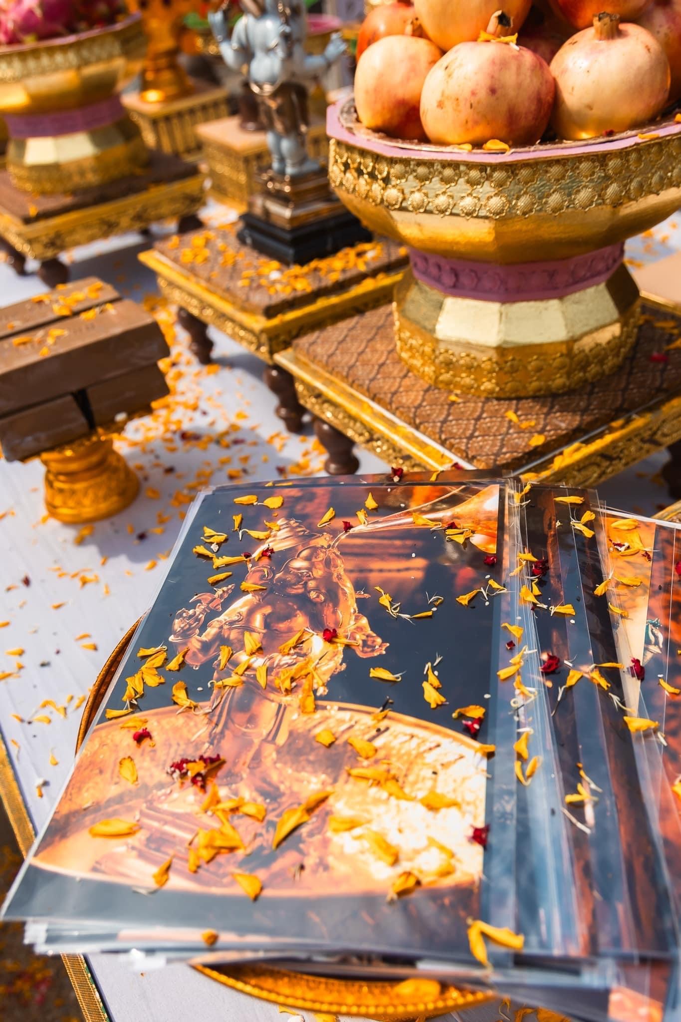 พระพิฆเนศ เทวรูปสรงน้ำ พระวินายักจตุรถีคเณศวร์ สูง 12 นิ้ว (หมายเลข6)