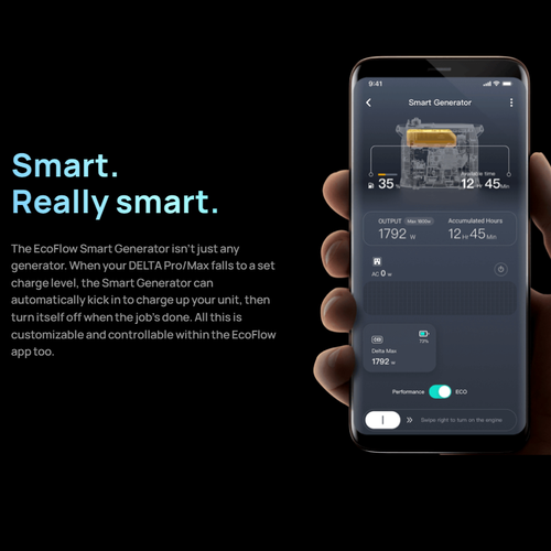 EcoFlow Smart Generator เครื่องปั่นไฟเบนซิน