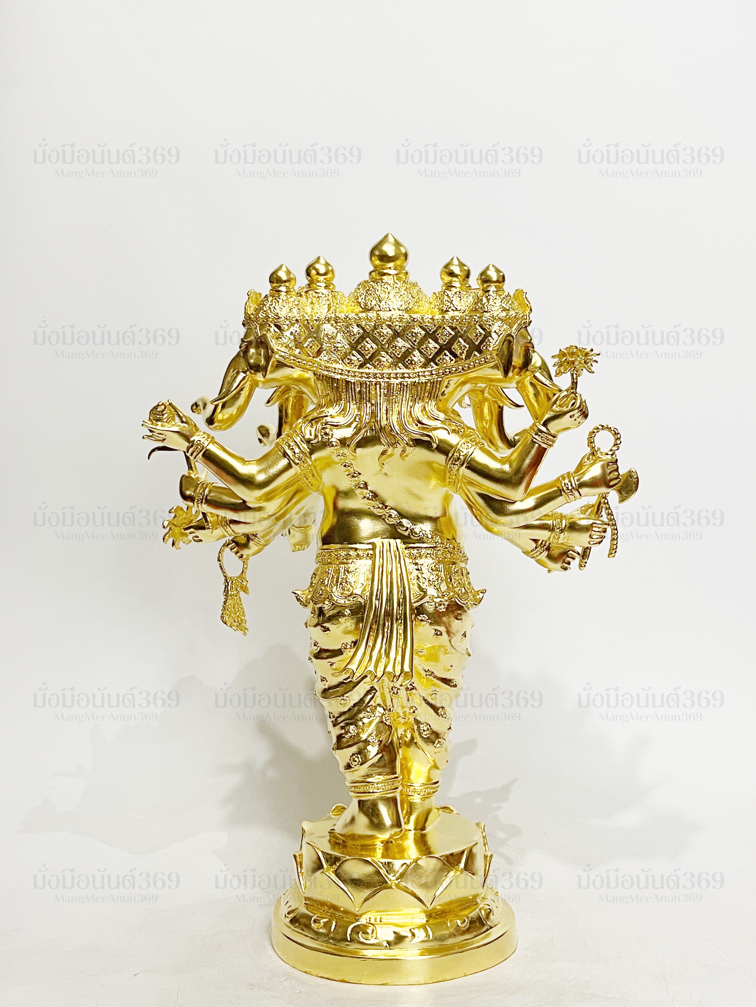 พระพิฆเนศ ปางห้าเศียร (ปัญจมุขคณปติ) หน้าตัก 9 นิ้ว *ห้ามนำภาพไปใช้ทุกกรณี