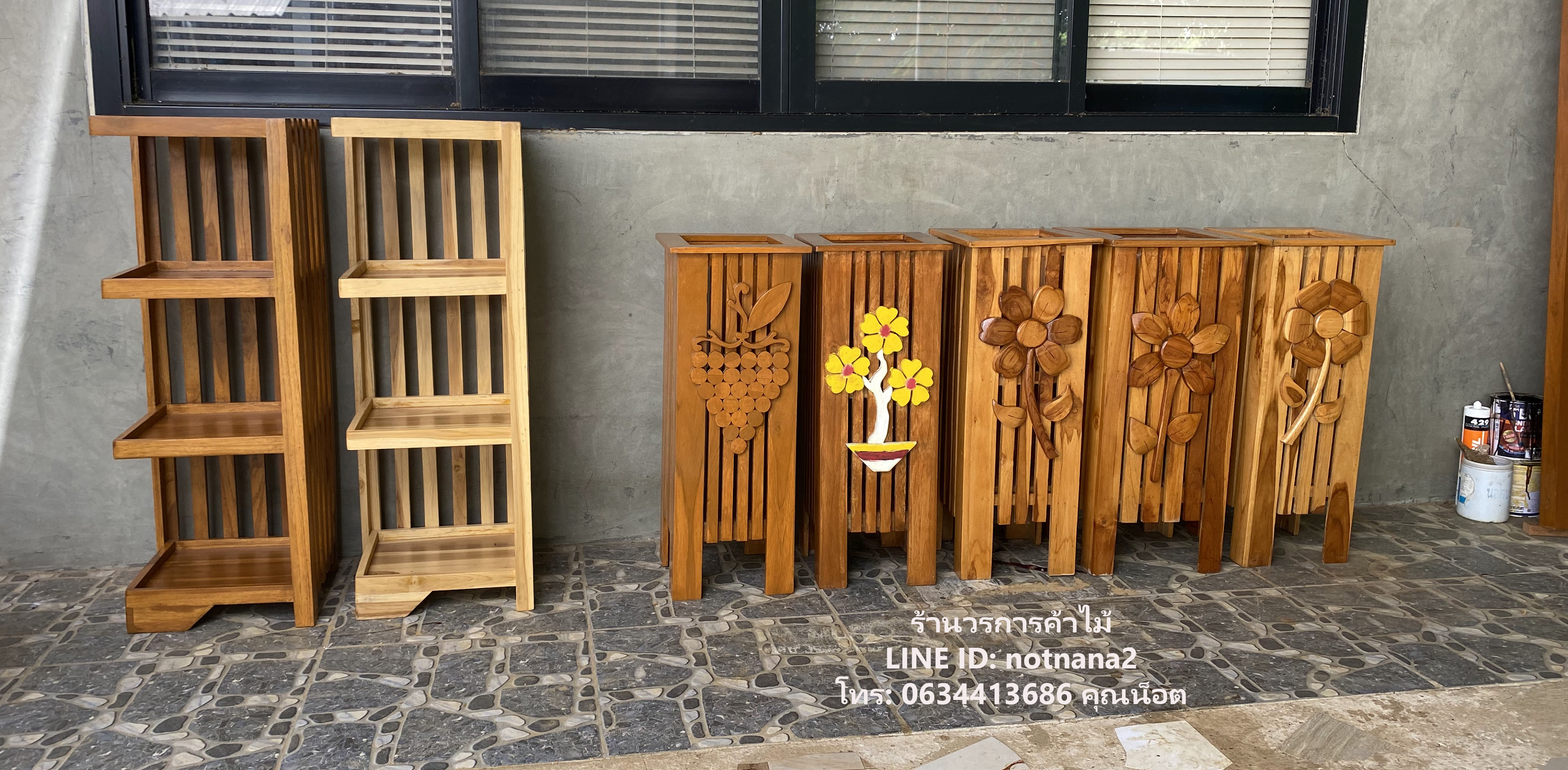 เฟอร์นิเจอร์ไม้สักภายในบ้านรหัสMM68
