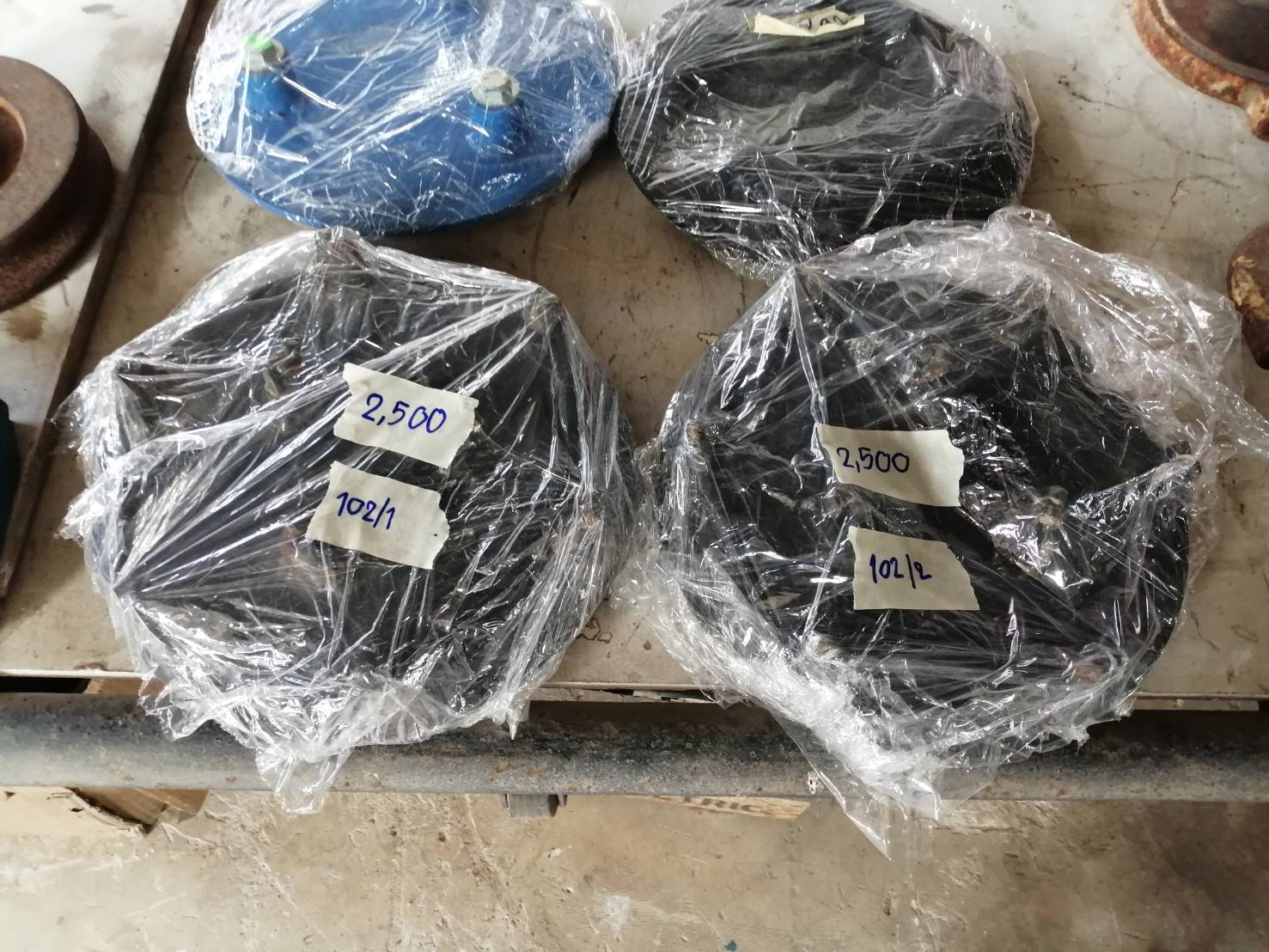 จานเขี้ยวเพชร/ ขัดขี้ปูน